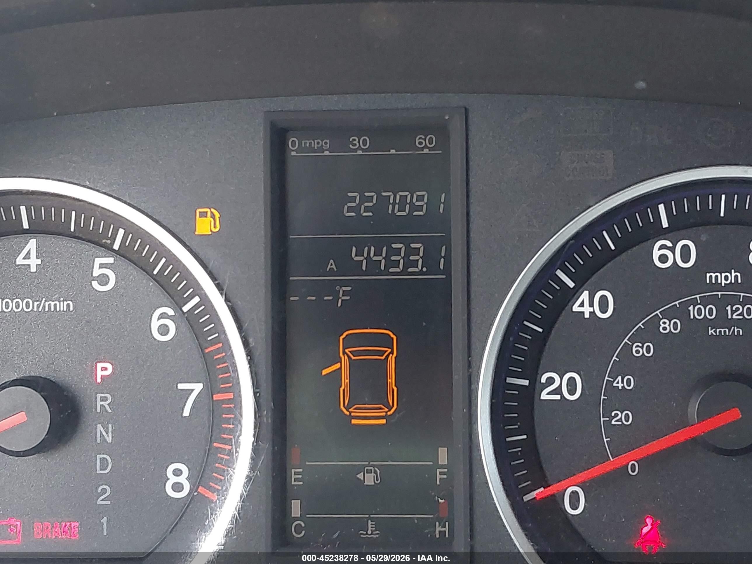 2008 Honda Cr-v Ex-l Blue vin: JHLRE48788C028143
