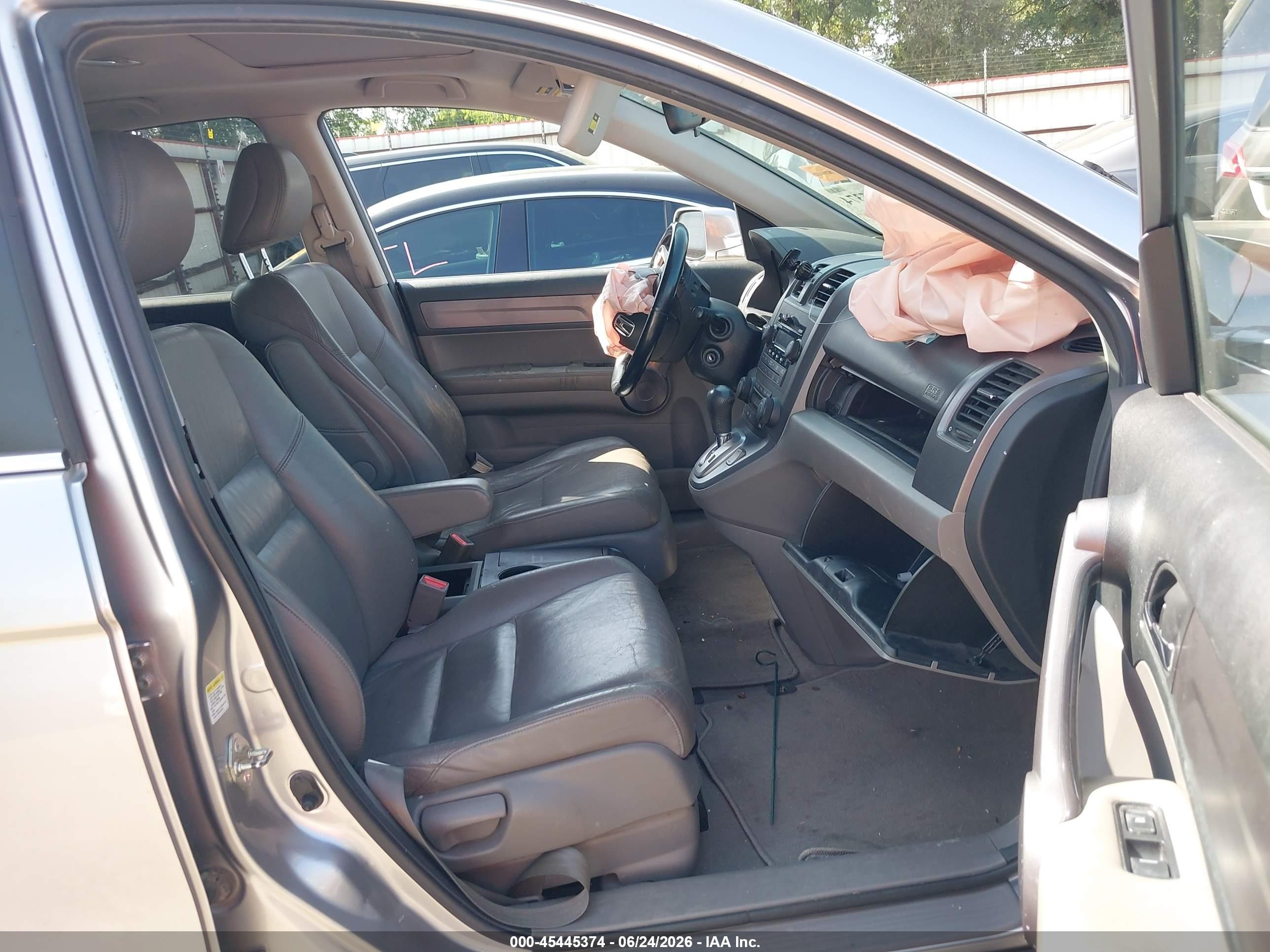 2008 Honda Cr-v Ex-l Silver vin: JHLRE48788C032080
