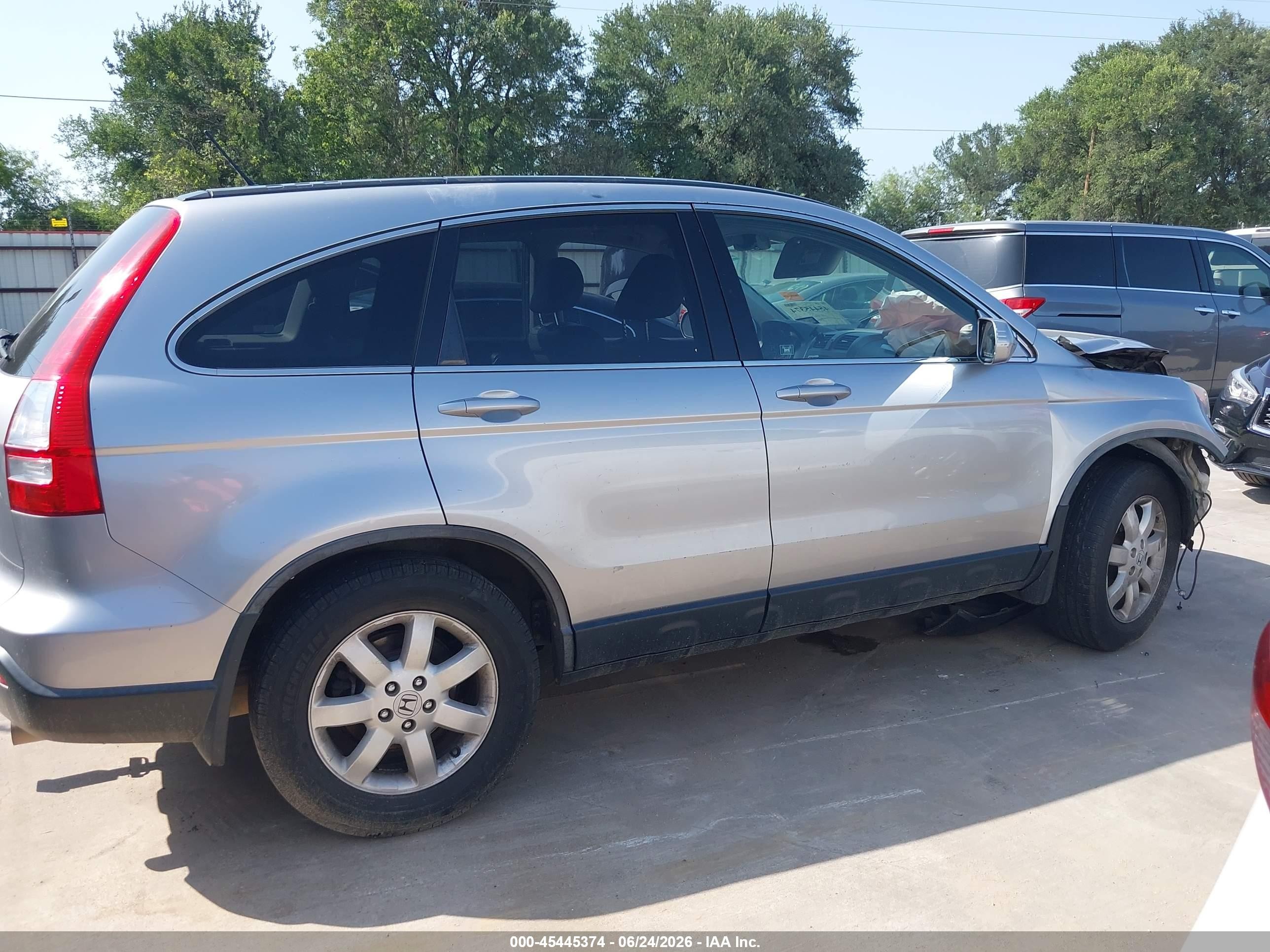 2008 Honda Cr-v Ex-l Silver vin: JHLRE48788C032080