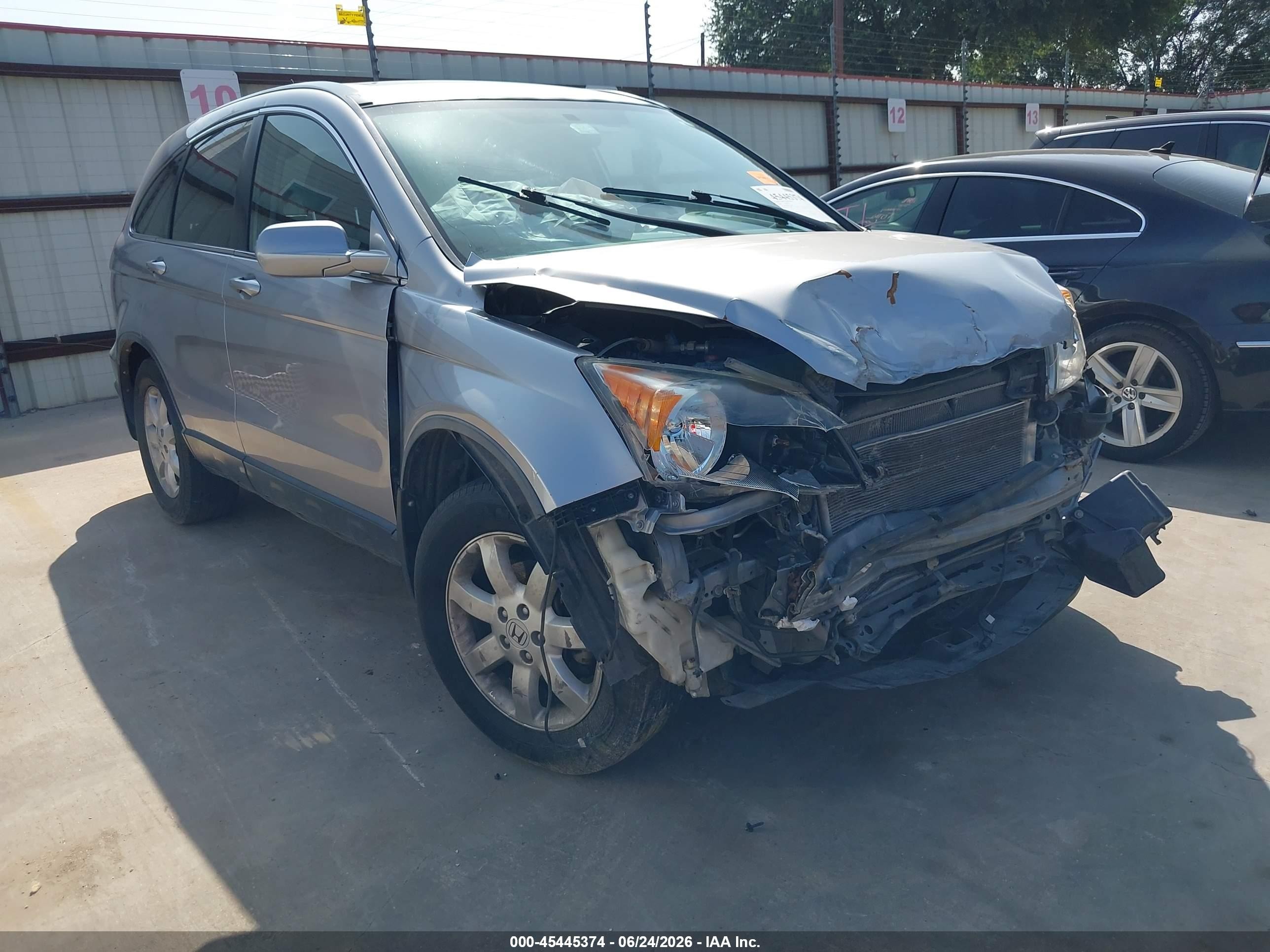 2008 Honda Cr-v Ex-l Silver vin: JHLRE48788C032080