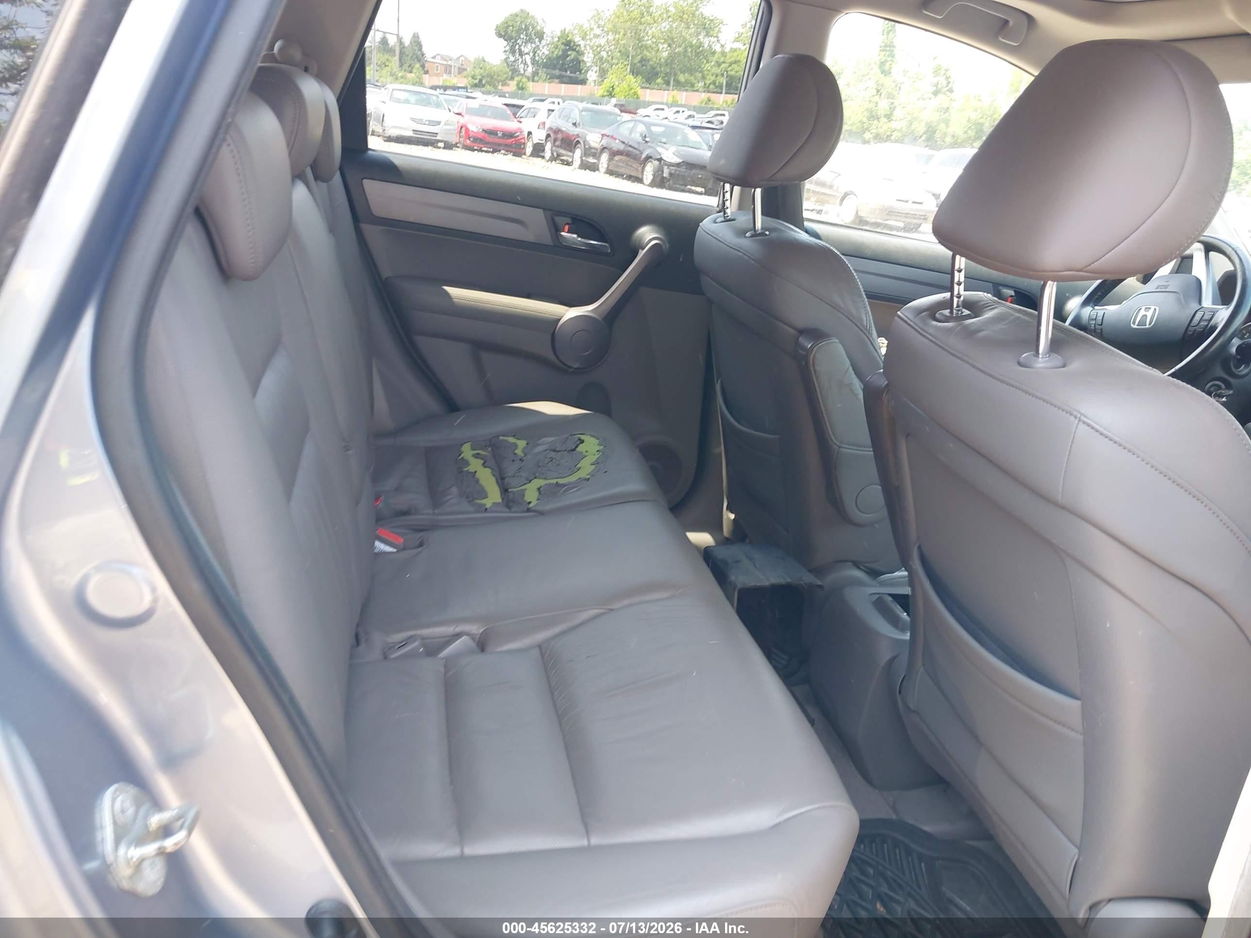 2008 Honda Cr-v Ex-l Blue vin: JHLRE48788C032869