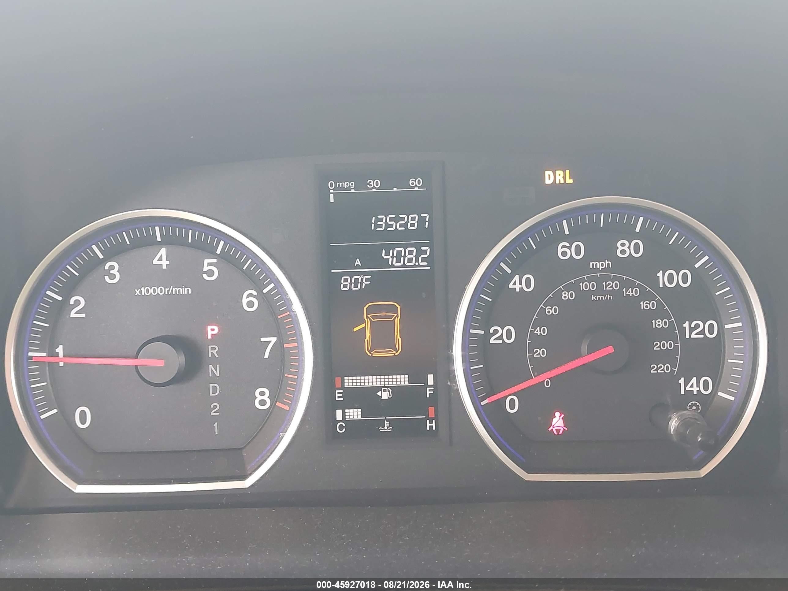 2008 Honda Cr-v Ex-l Темно-бордовый vin: JHLRE48788C038350