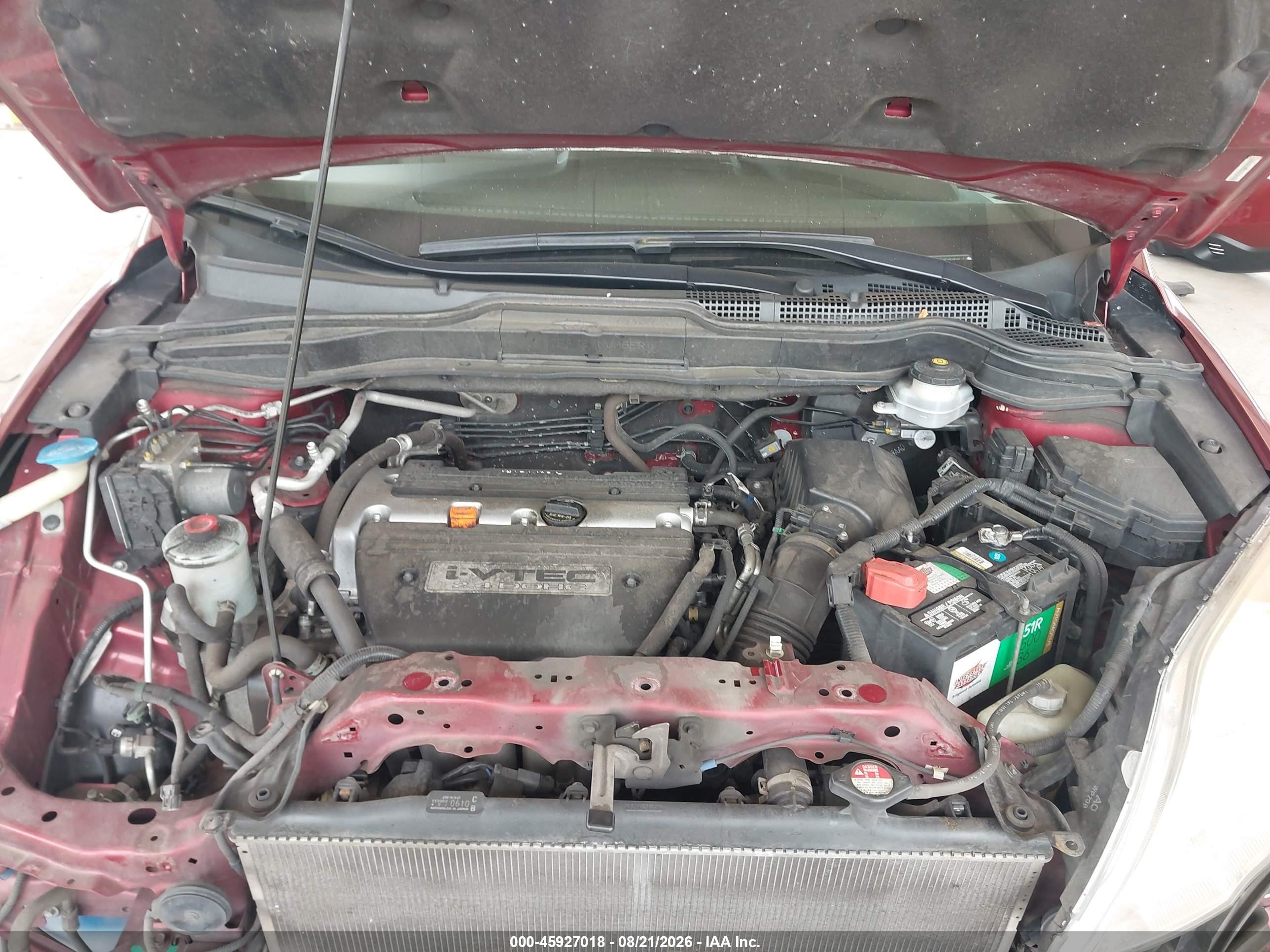 2008 Honda Cr-v Ex-l Темно-бордовый vin: JHLRE48788C038350