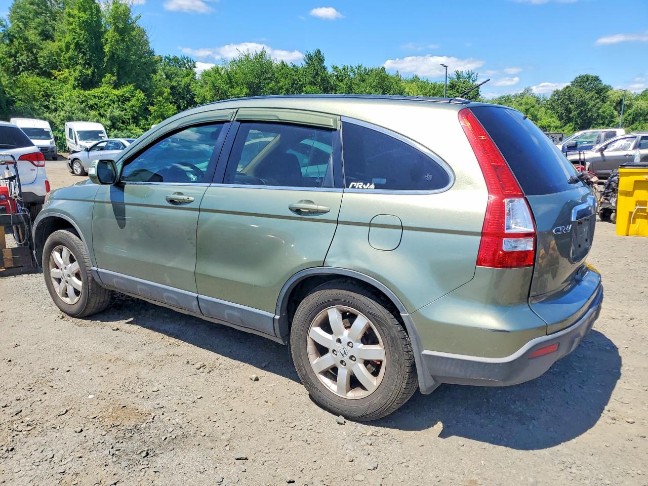2008 Honda Cr-v Exl Зеленый vin: JHLRE48788C047212