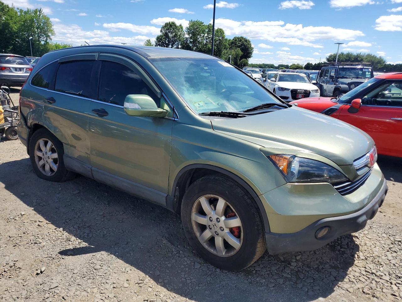 2008 Honda Cr-v Exl Зеленый vin: JHLRE48788C047212