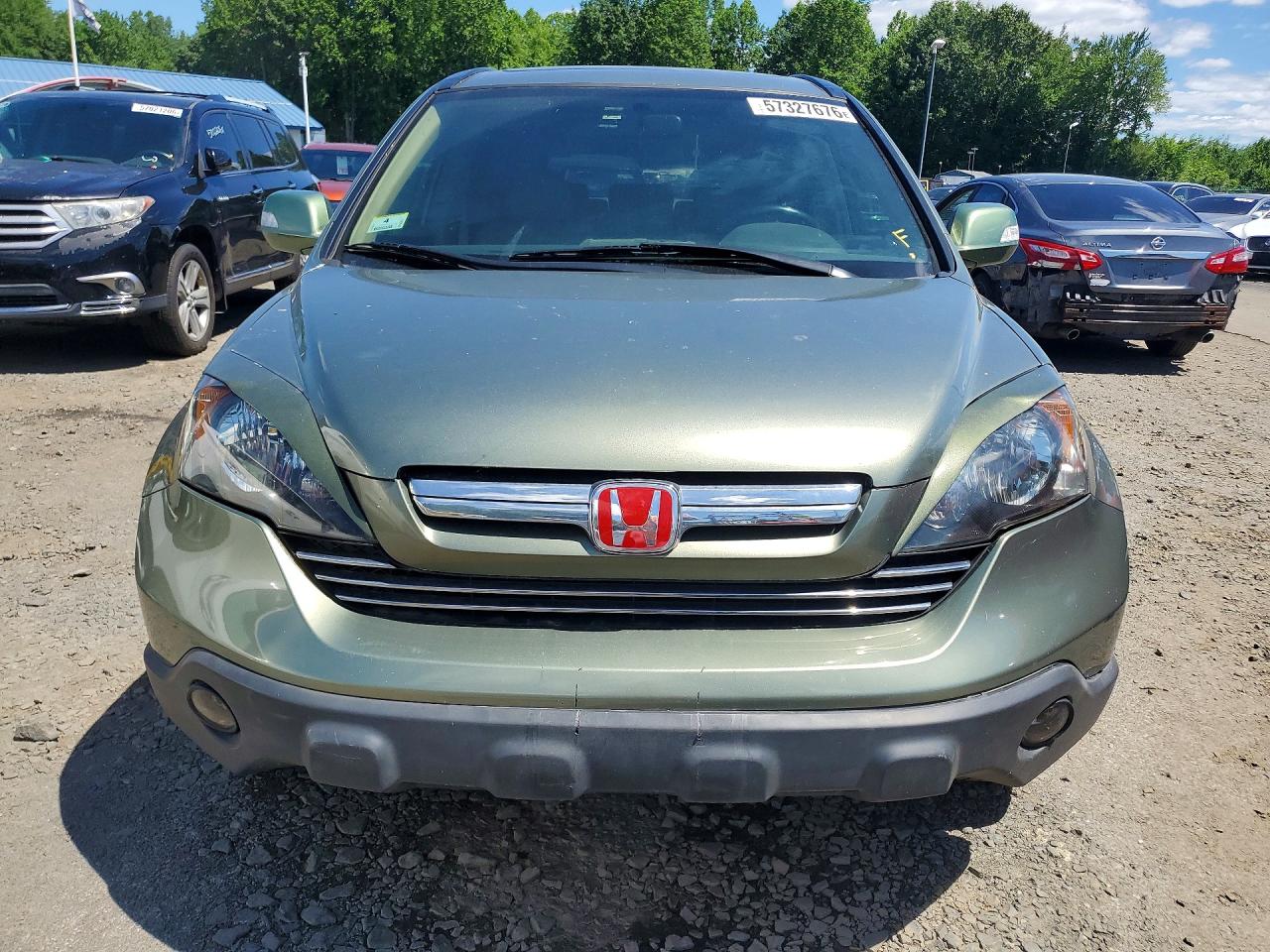 2008 Honda Cr-v Exl Зеленый vin: JHLRE48788C047212