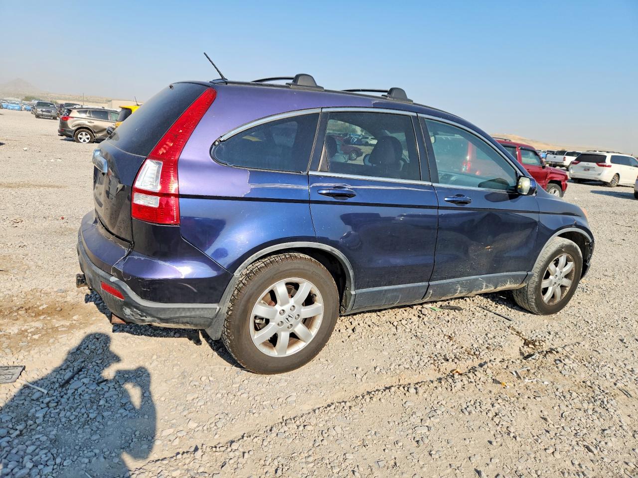 2008 Honda Cr-v Exl Синий vin: JHLRE48788C048716