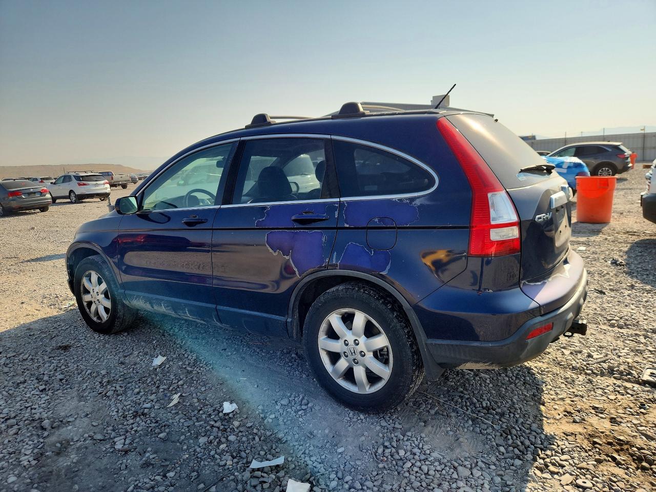 2008 Honda Cr-v Exl Синий vin: JHLRE48788C048716