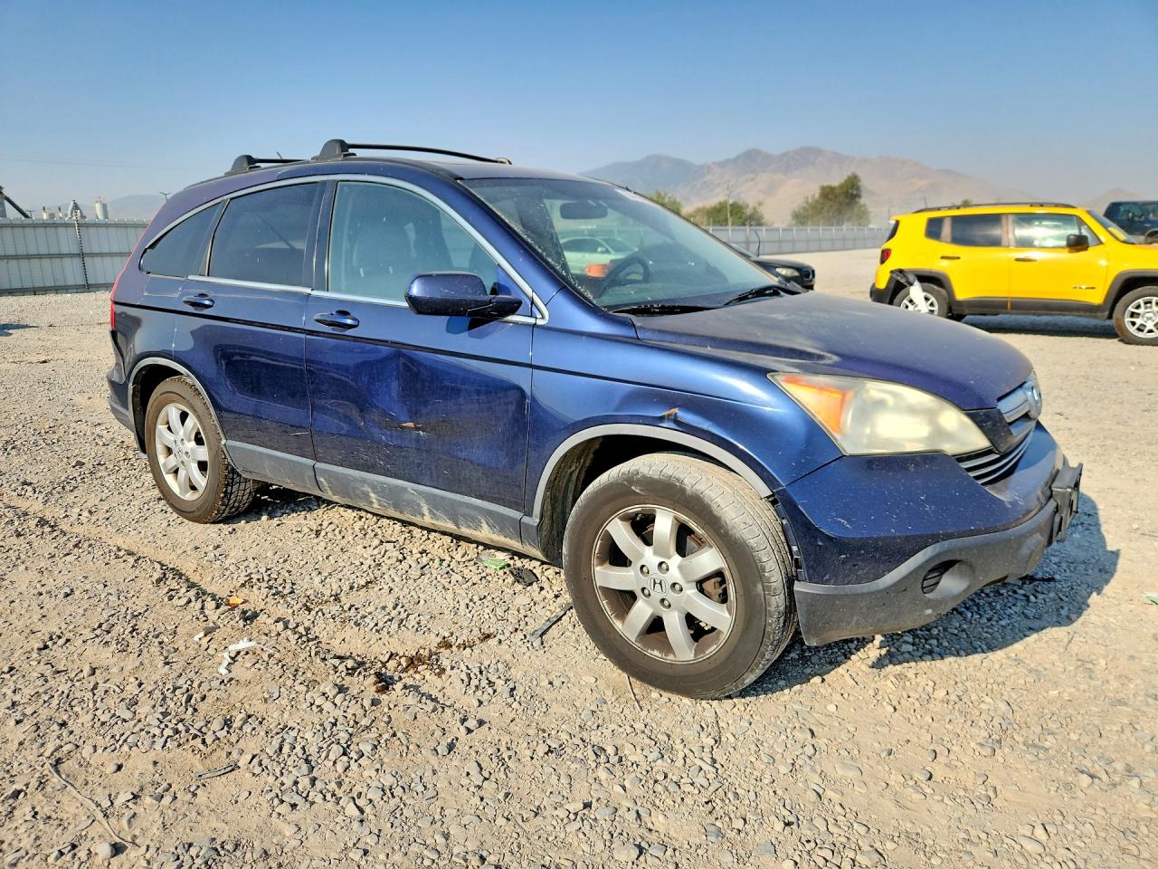2008 Honda Cr-v Exl Синий vin: JHLRE48788C048716