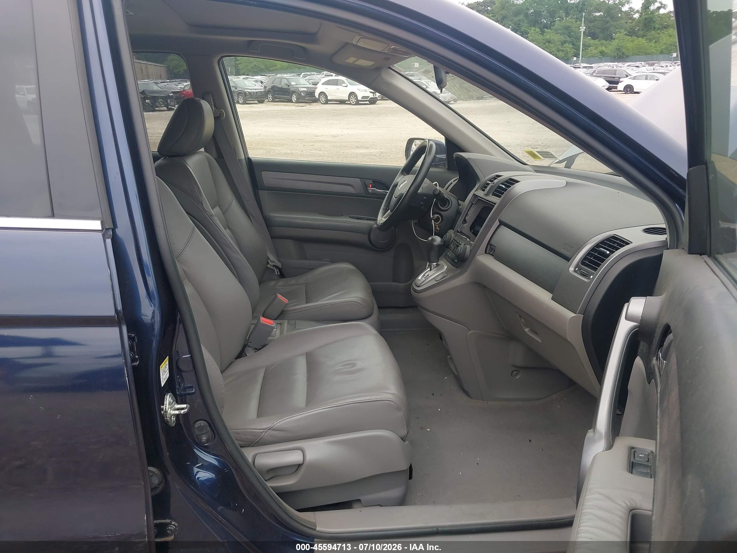 2008 Honda Cr-v Ex-l Blue vin: JHLRE48788C050949