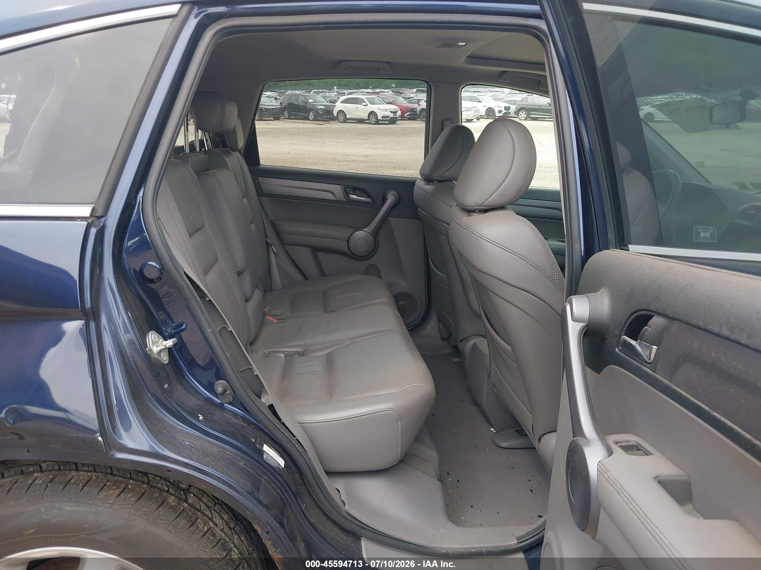 2008 Honda Cr-v Ex-l Blue vin: JHLRE48788C050949