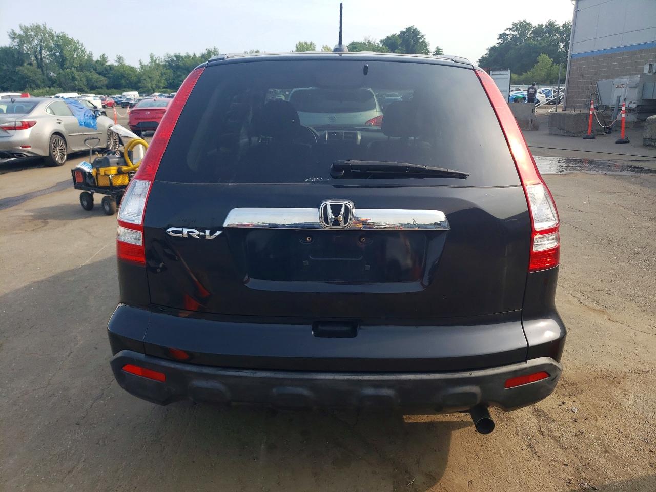 2008 Honda Cr-v Exl Black vin: JHLRE48788C051714
