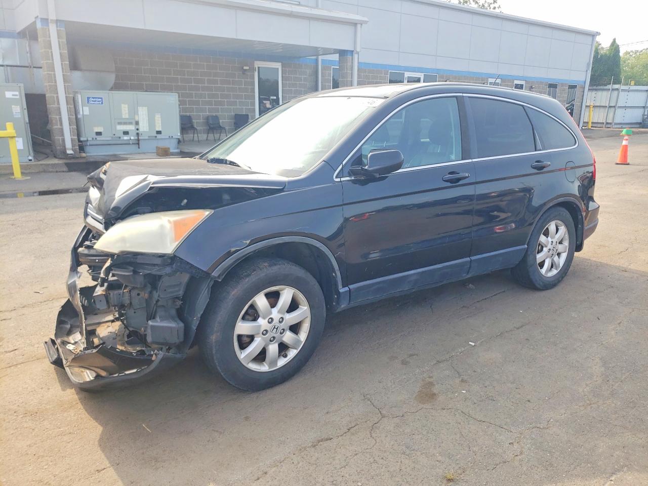 2008 Honda Cr-v Exl Black vin: JHLRE48788C051714