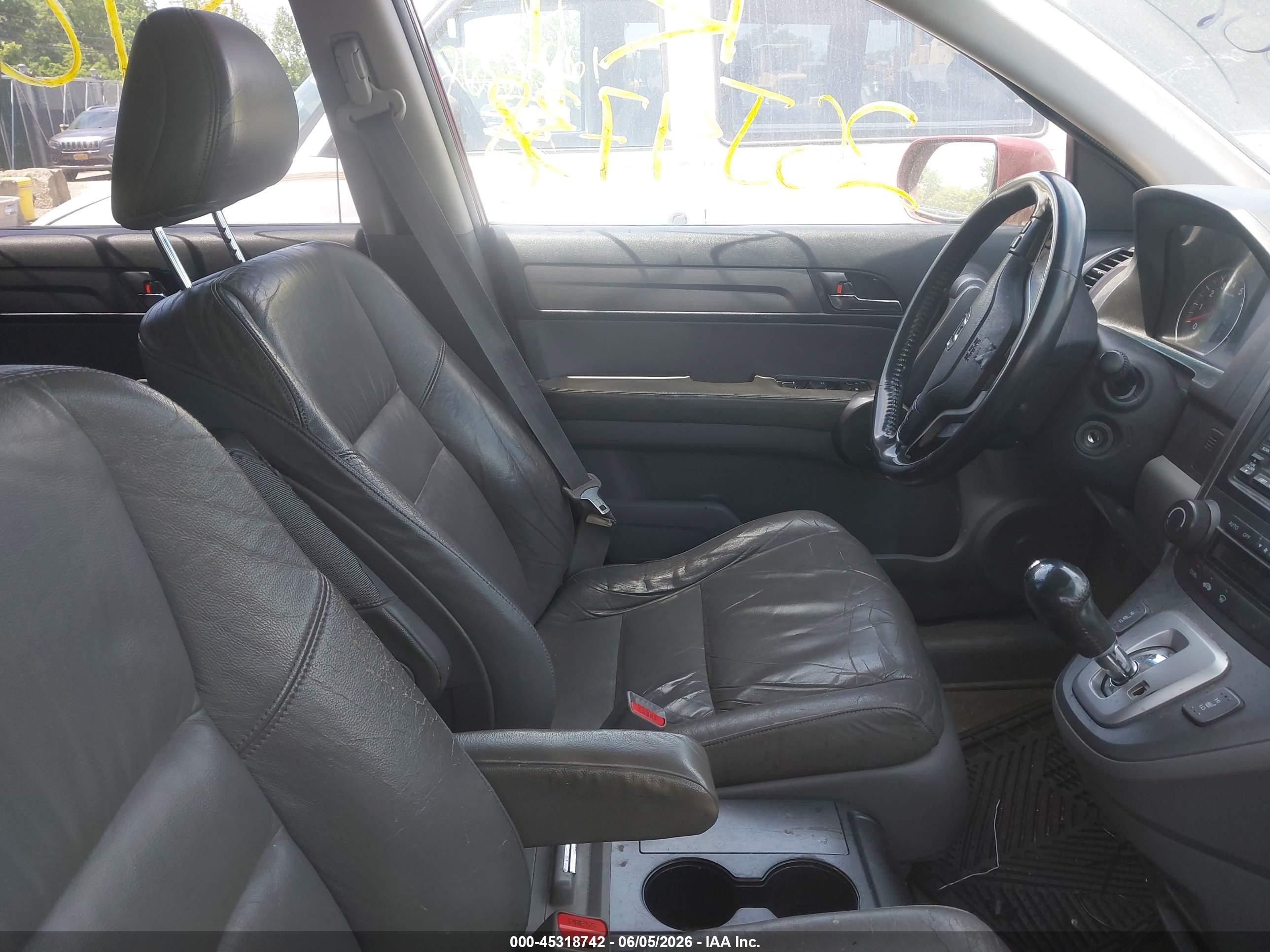 2008 Honda Cr-v Ex-l Red vin: JHLRE48788C059697