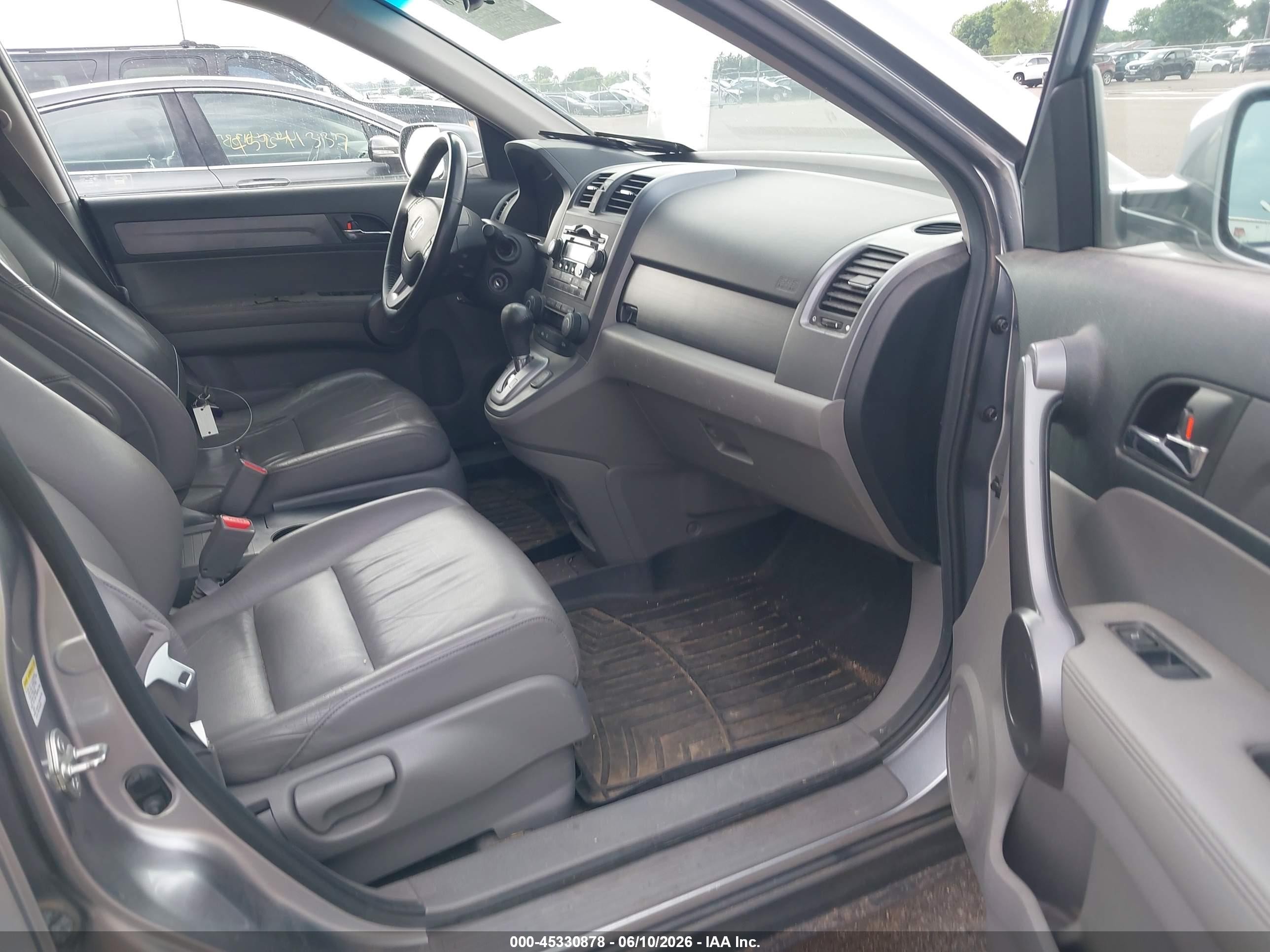 2008 Honda Cr-v Ex-l Silver vin: JHLRE48788C079223