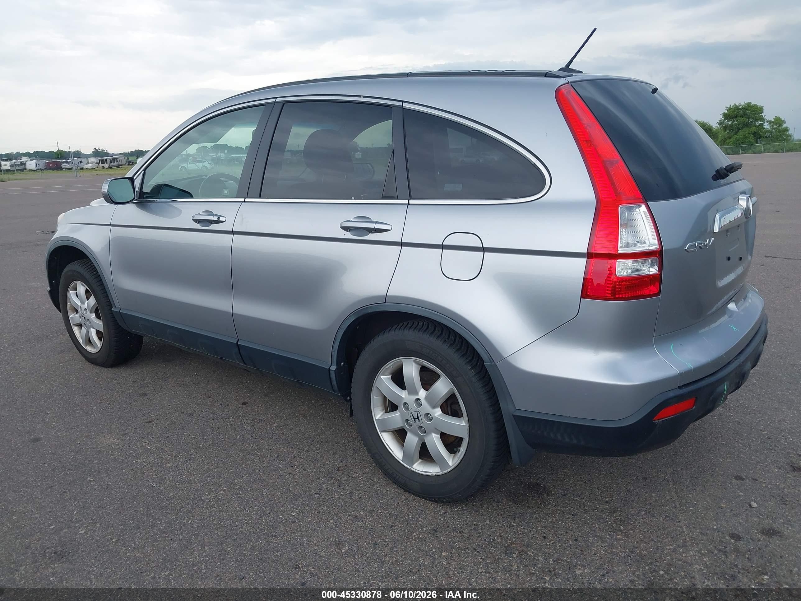 2008 Honda Cr-v Ex-l Silver vin: JHLRE48788C079223