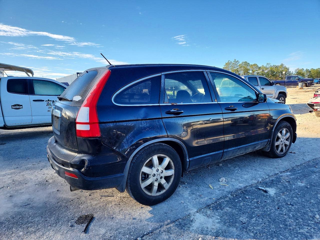 2008 Honda Cr-v Exl Black vin: JHLRE48788C082266