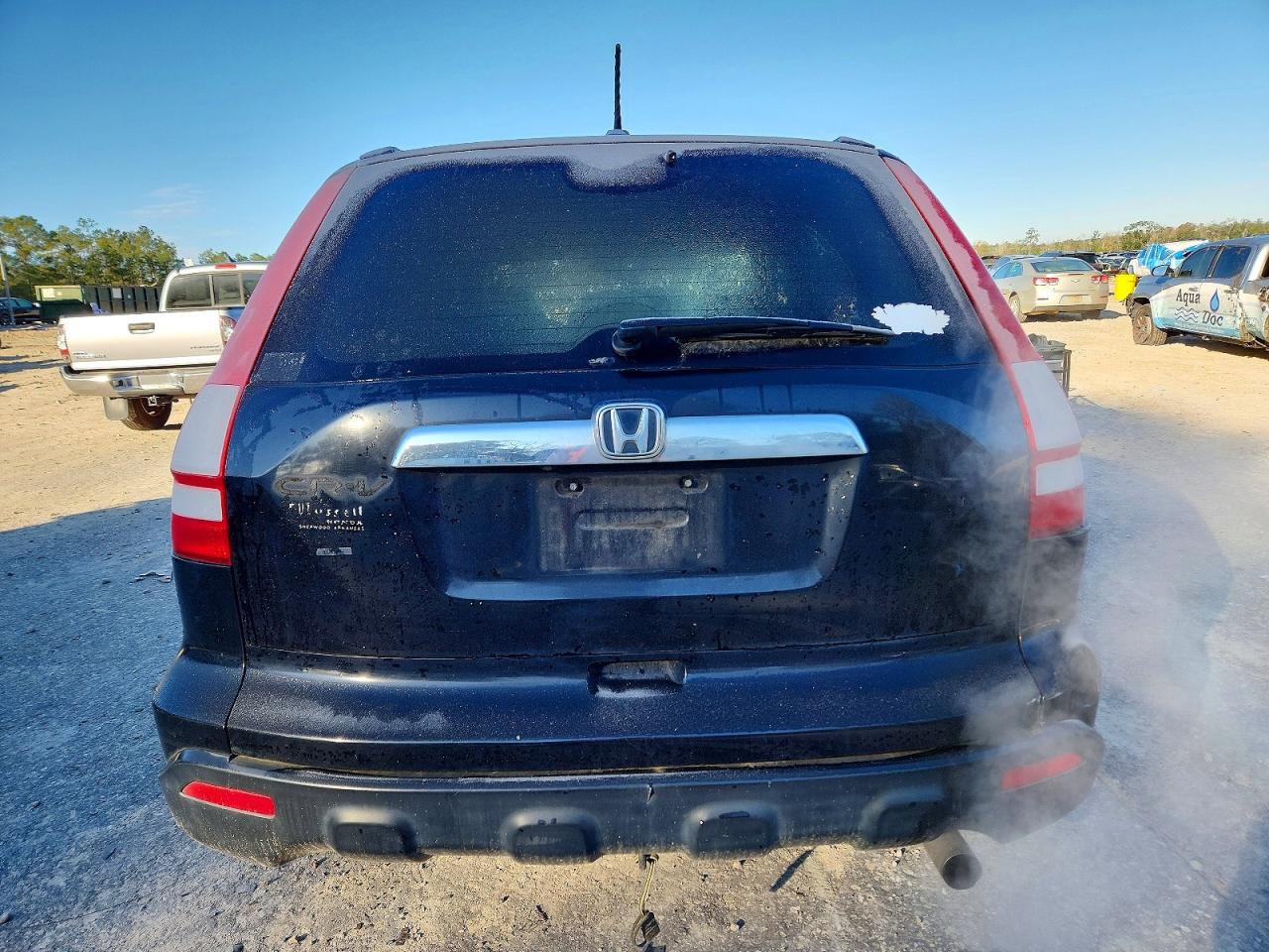 2008 Honda Cr-v Exl Black vin: JHLRE48788C082266