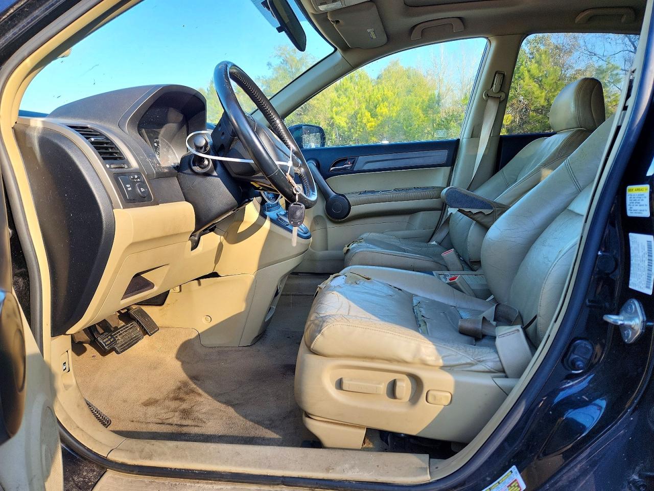 2008 Honda Cr-v Exl Black vin: JHLRE48788C082266