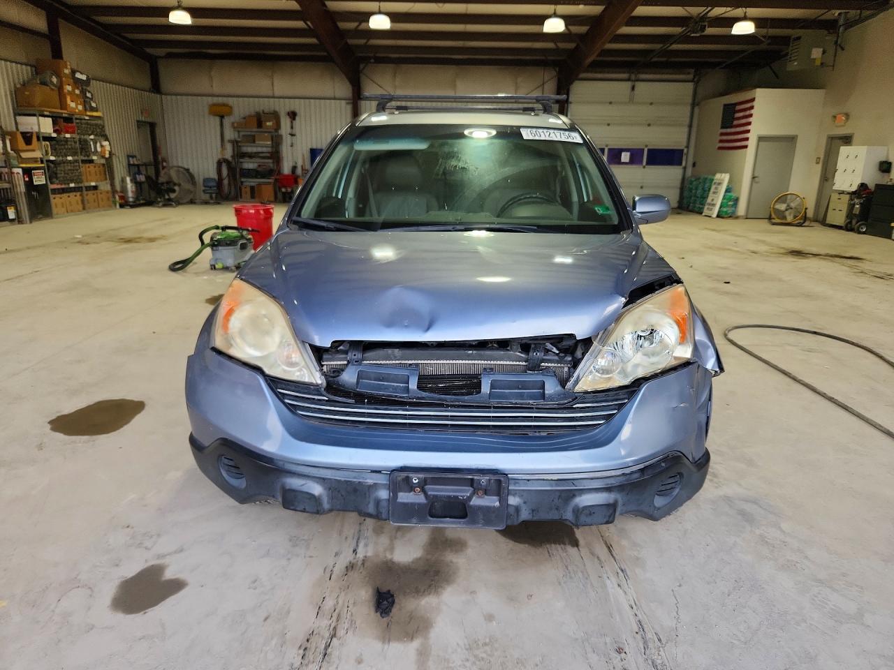 2009 Honda Cr-v Exl Blue vin: JHLRE48789C007701