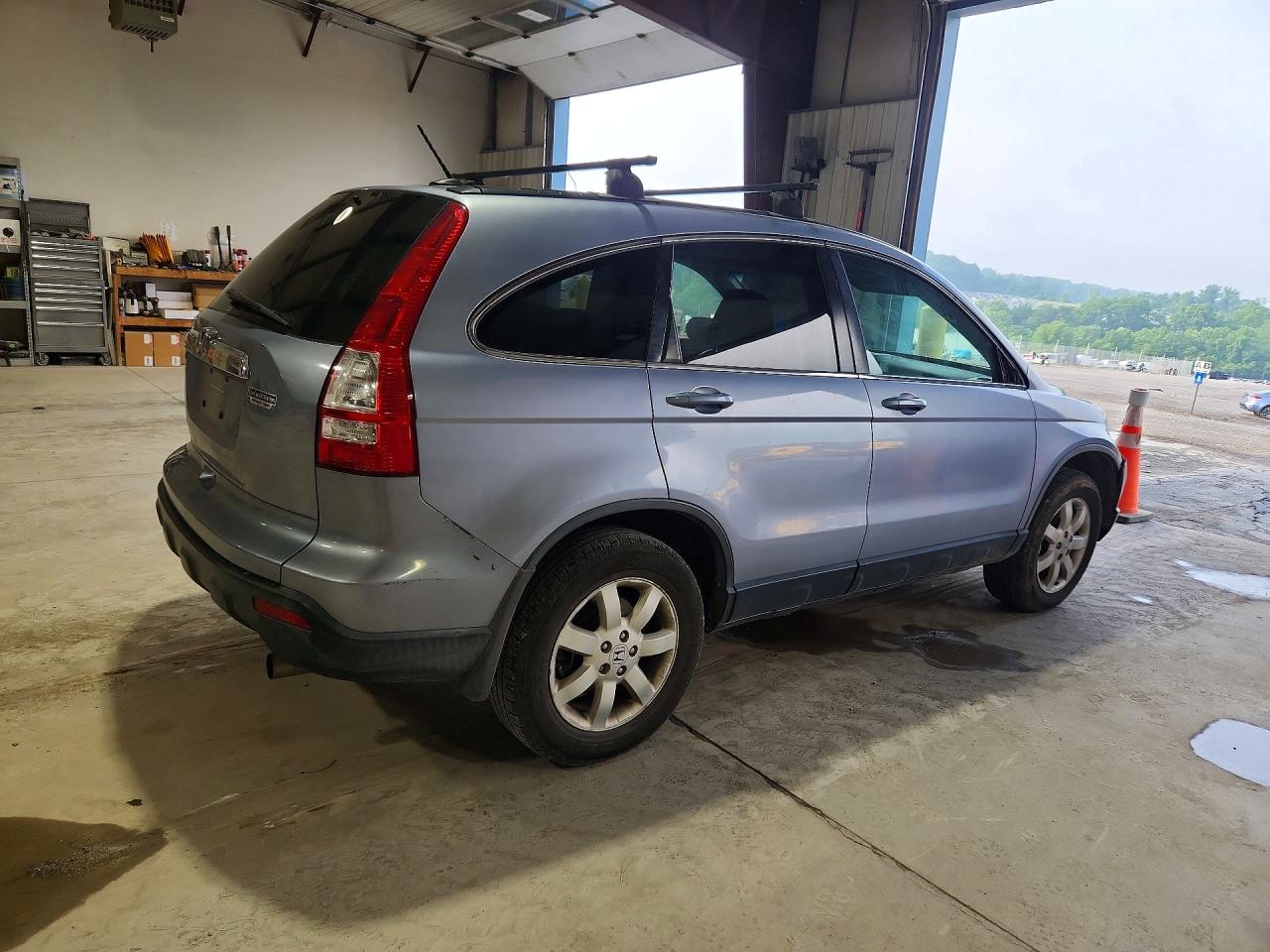 2009 Honda Cr-v Exl Blue vin: JHLRE48789C007701