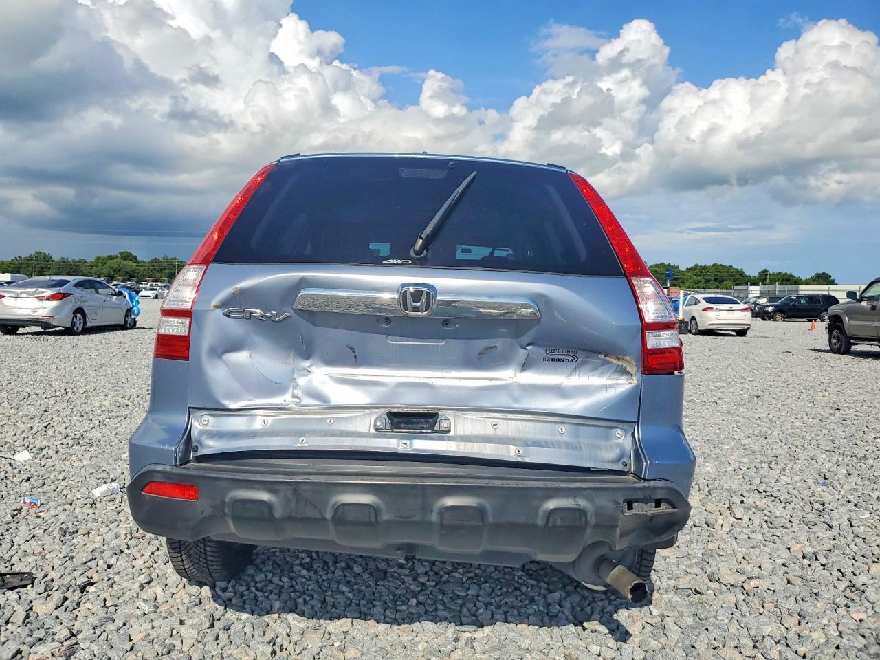 2009 Honda Cr-v Exl Blue vin: JHLRE48789C013224