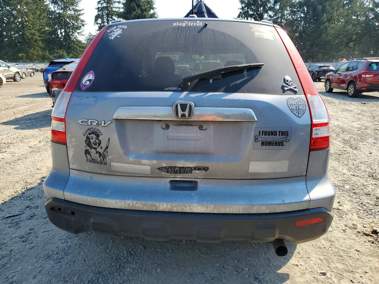 2009 Honda Cr-v Exl Blue vin: JHLRE48789C013336