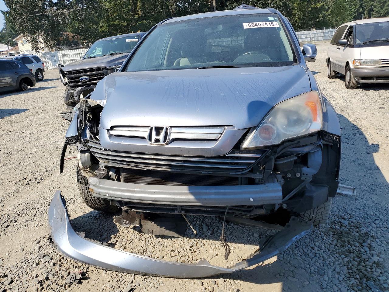 2009 Honda Cr-v Exl Blue vin: JHLRE48789C013336