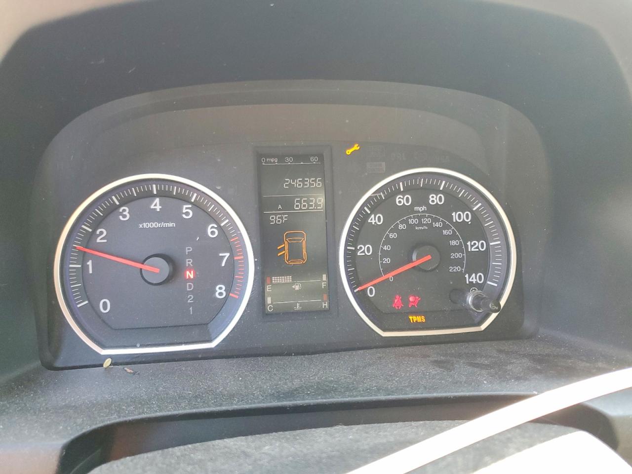2009 Honda Cr-v Exl Blue vin: JHLRE48789C013336