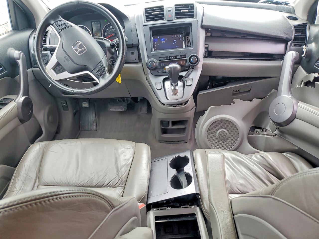 2009 Honda Cr-v Exl White vin: JHLRE48789C015121