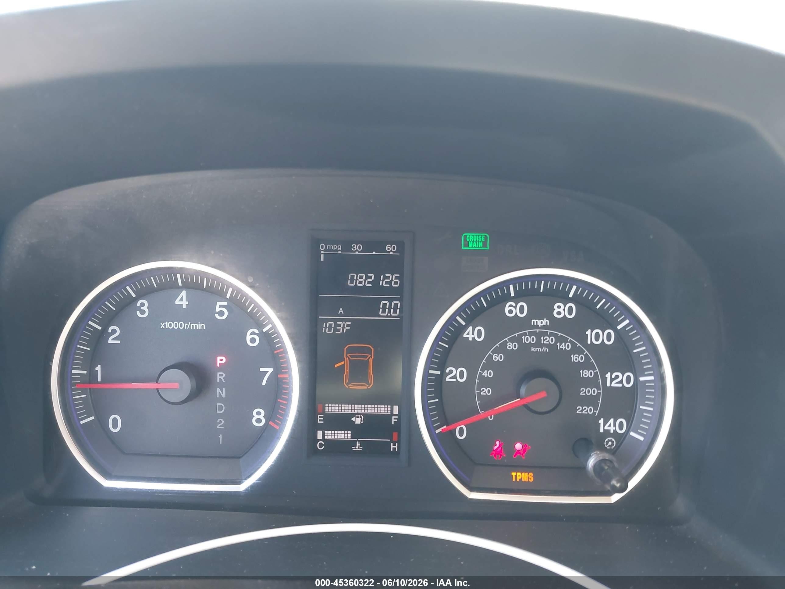 2009 Honda Cr-v Ex-l Черный vin: JHLRE48789C016947