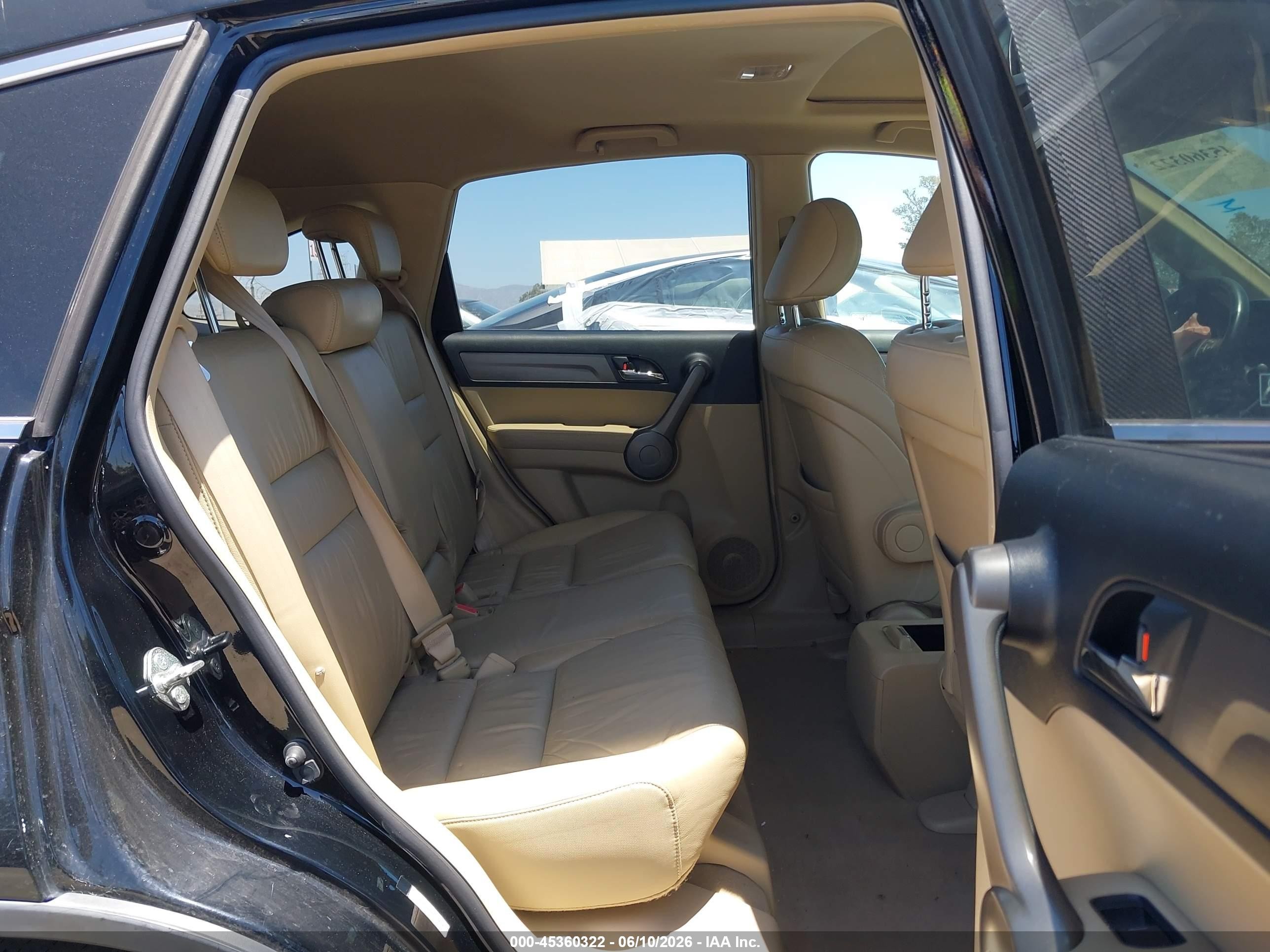 2009 Honda Cr-v Ex-l Черный vin: JHLRE48789C016947
