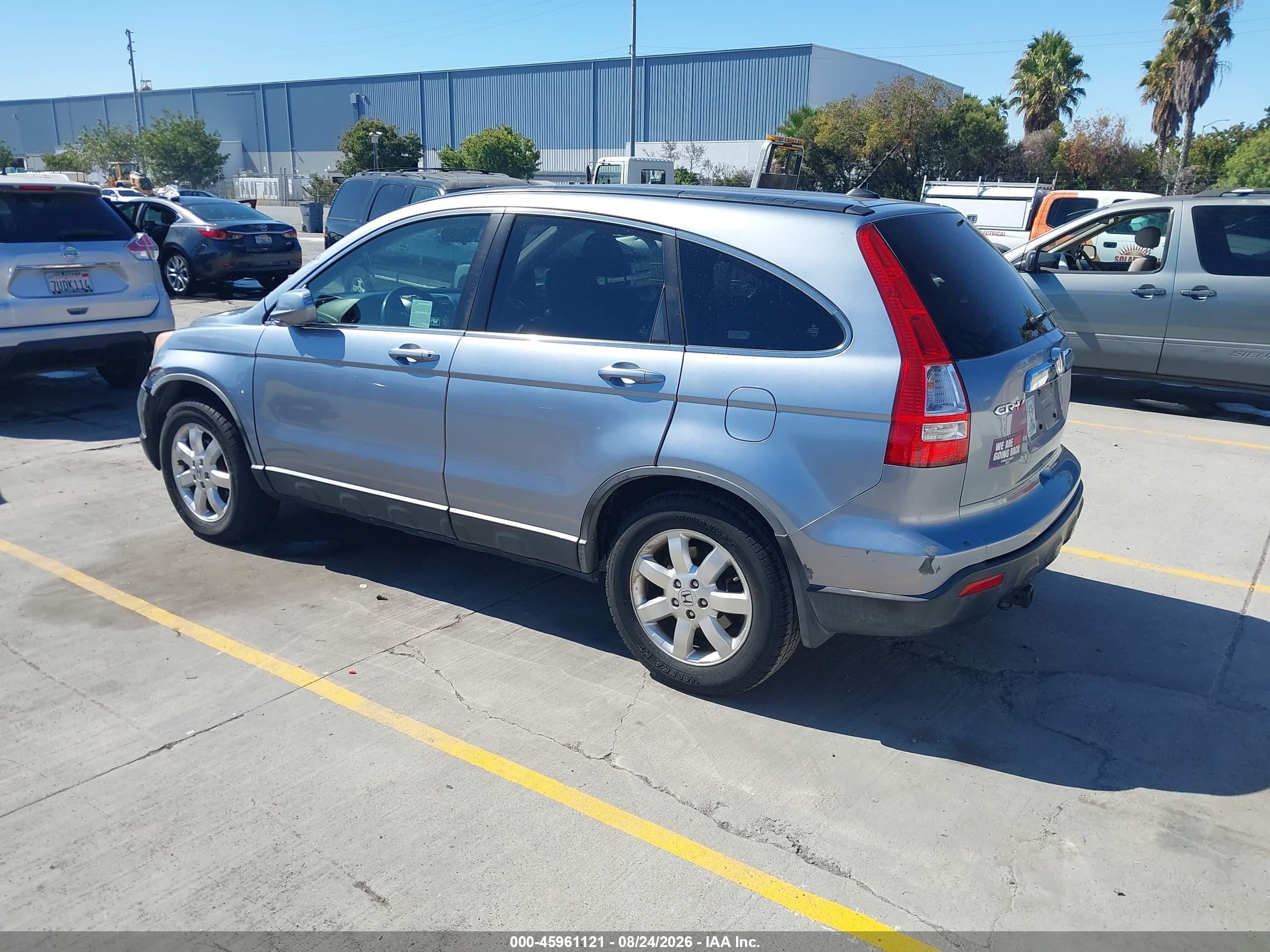 2009 Honda Cr-v Ex-l Синий vin: JHLRE48789C020237
