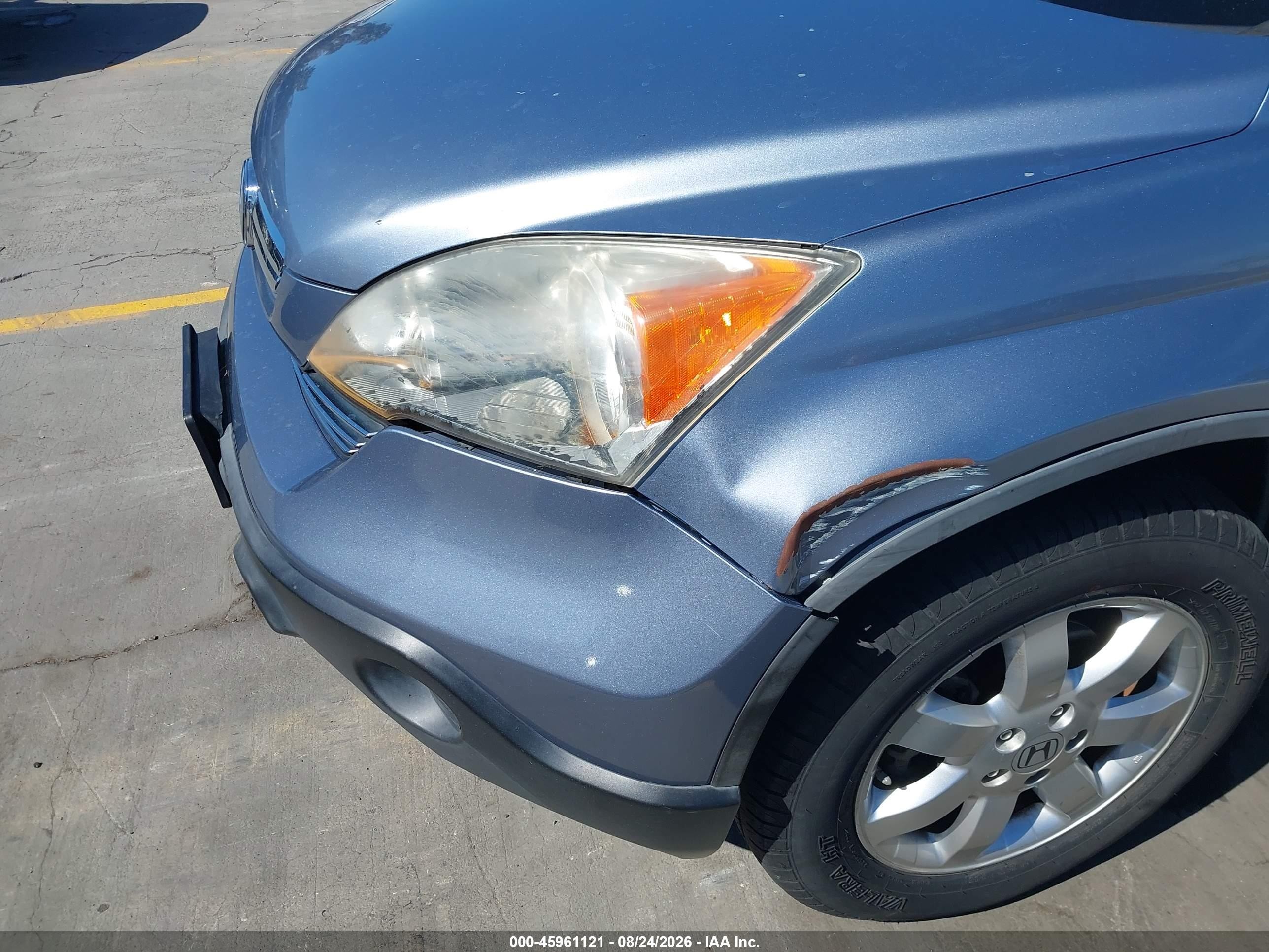 2009 Honda Cr-v Ex-l Синий vin: JHLRE48789C020237