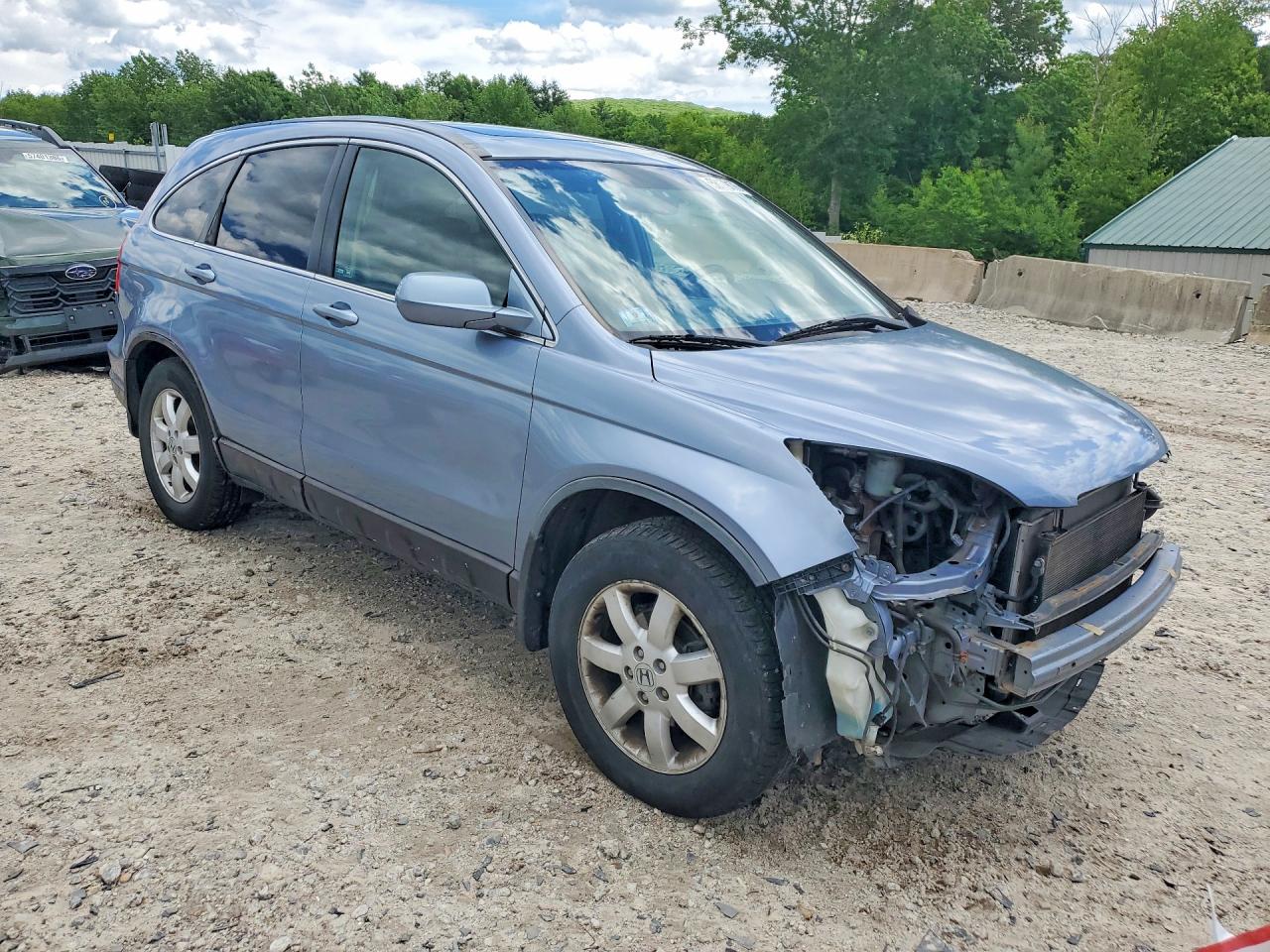 2007 Honda Cr-v Exl Синий vin: JHLRE48797C001998