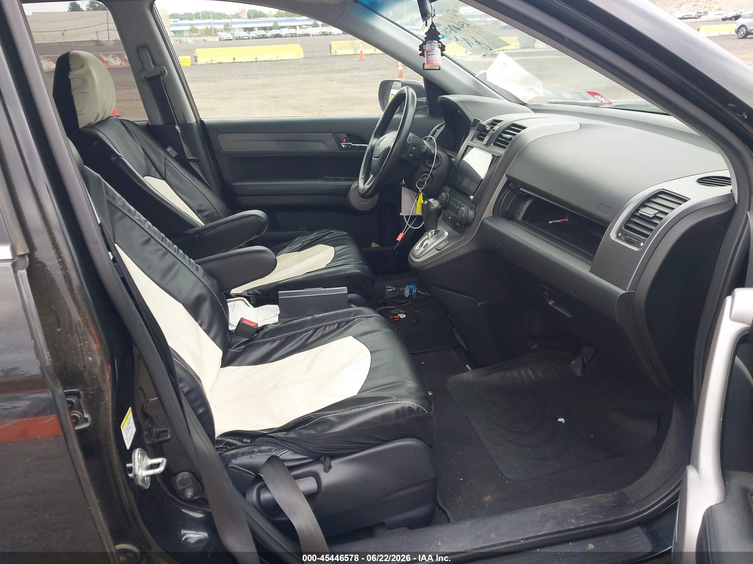 2007 Honda Cr-v Ex-l Black vin: JHLRE48797C013214