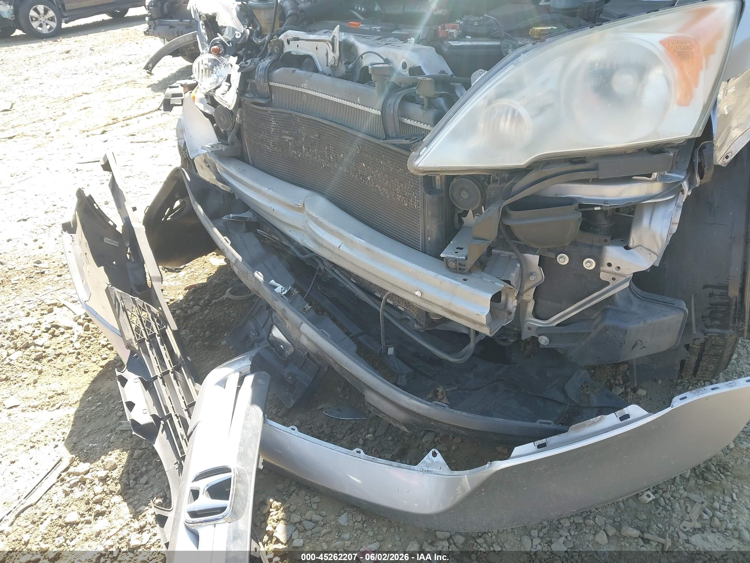 2007 Honda Cr-v Ex-l Silver vin: JHLRE48797C021278