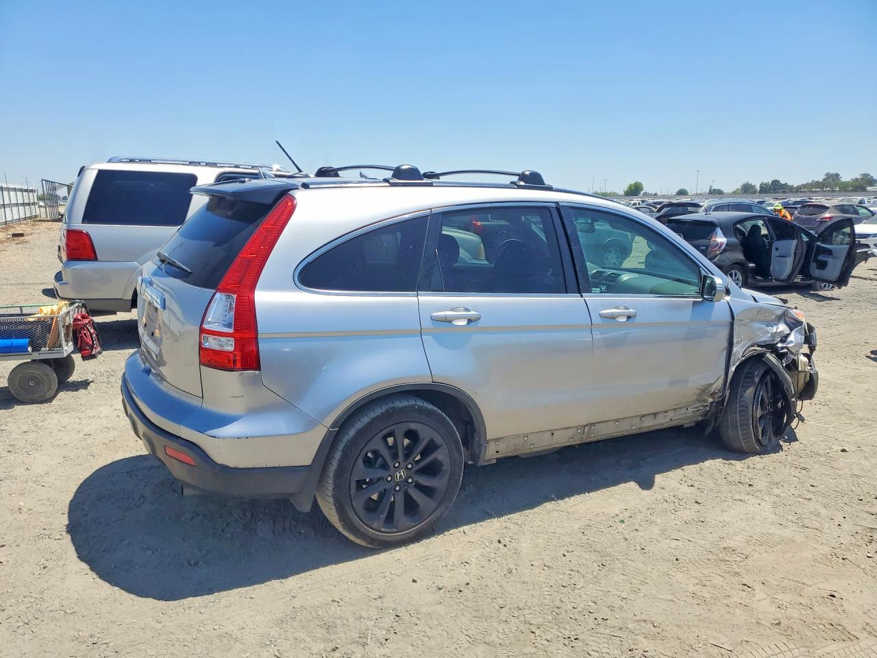 2007 Honda Cr-v Exl Серебряный vin: JHLRE48797C035066