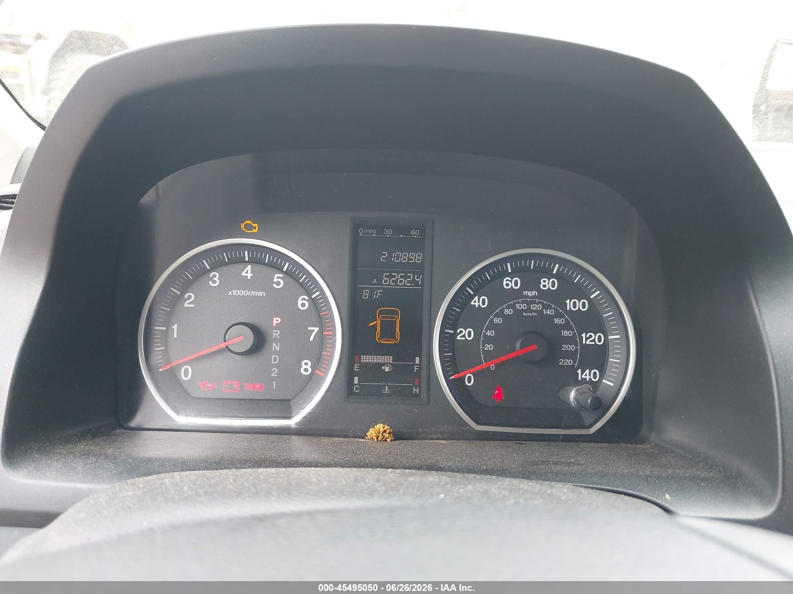 2007 Honda Cr-v Ex-l Light Blue vin: JHLRE48797C057102