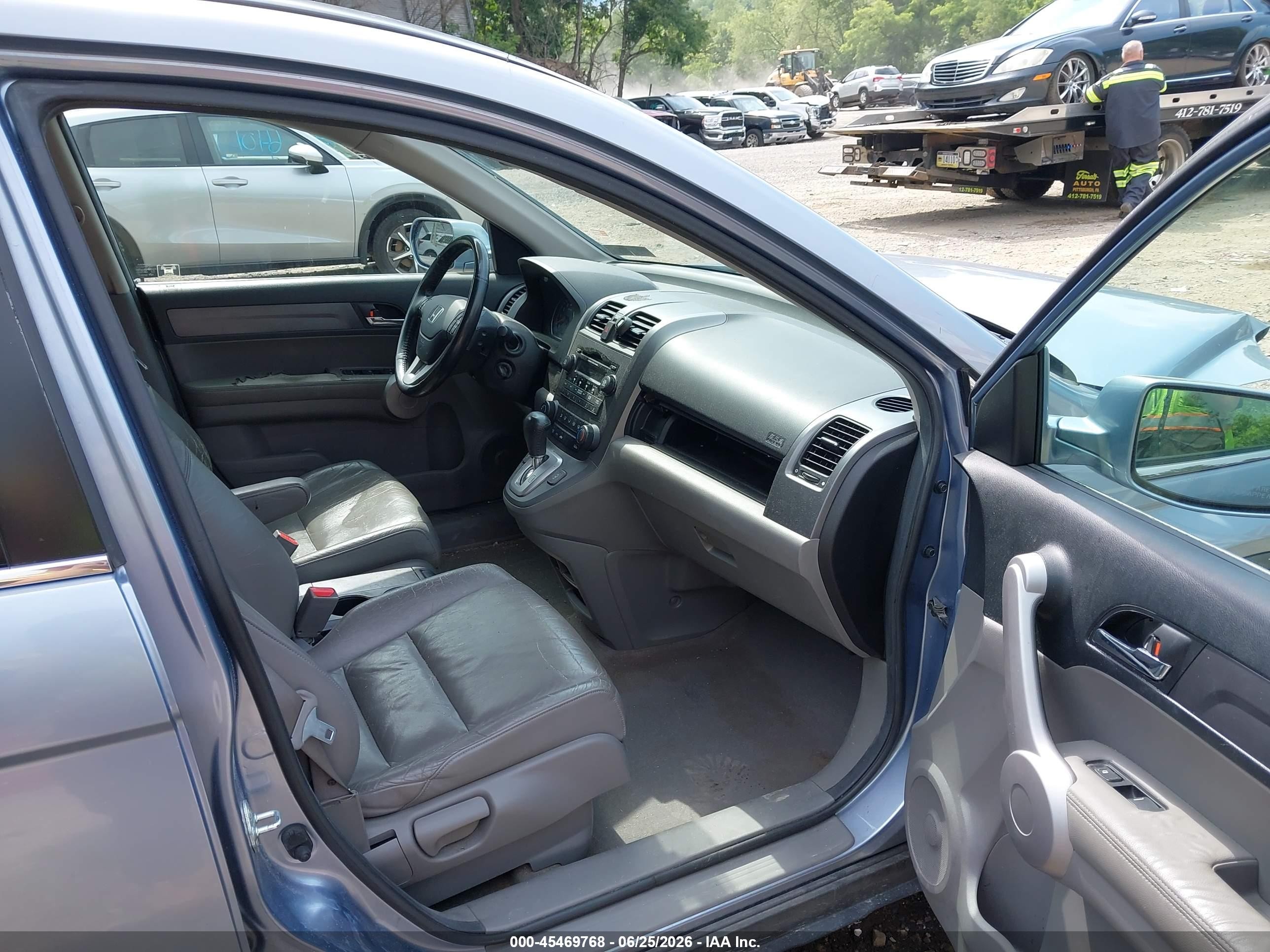 2007 Honda Cr-v Ex-l Серый vin: JHLRE48797C078970