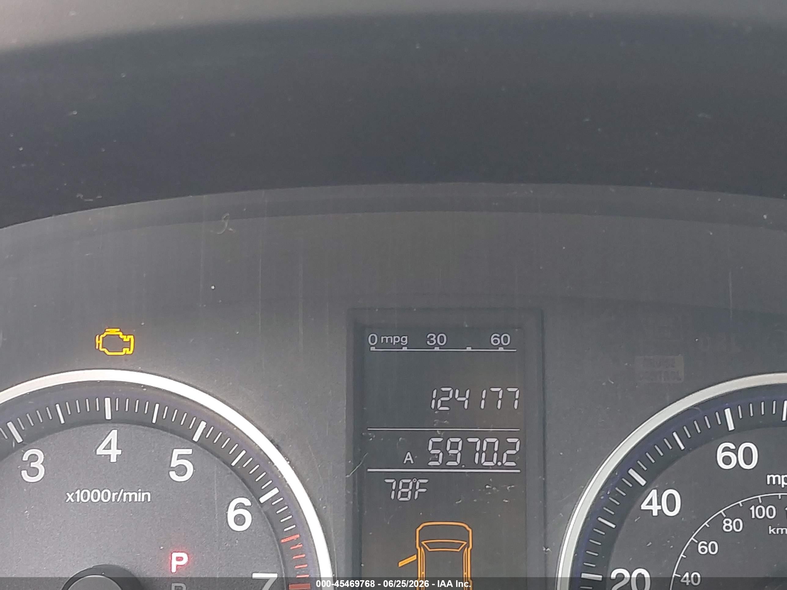 2007 Honda Cr-v Ex-l Серый vin: JHLRE48797C078970