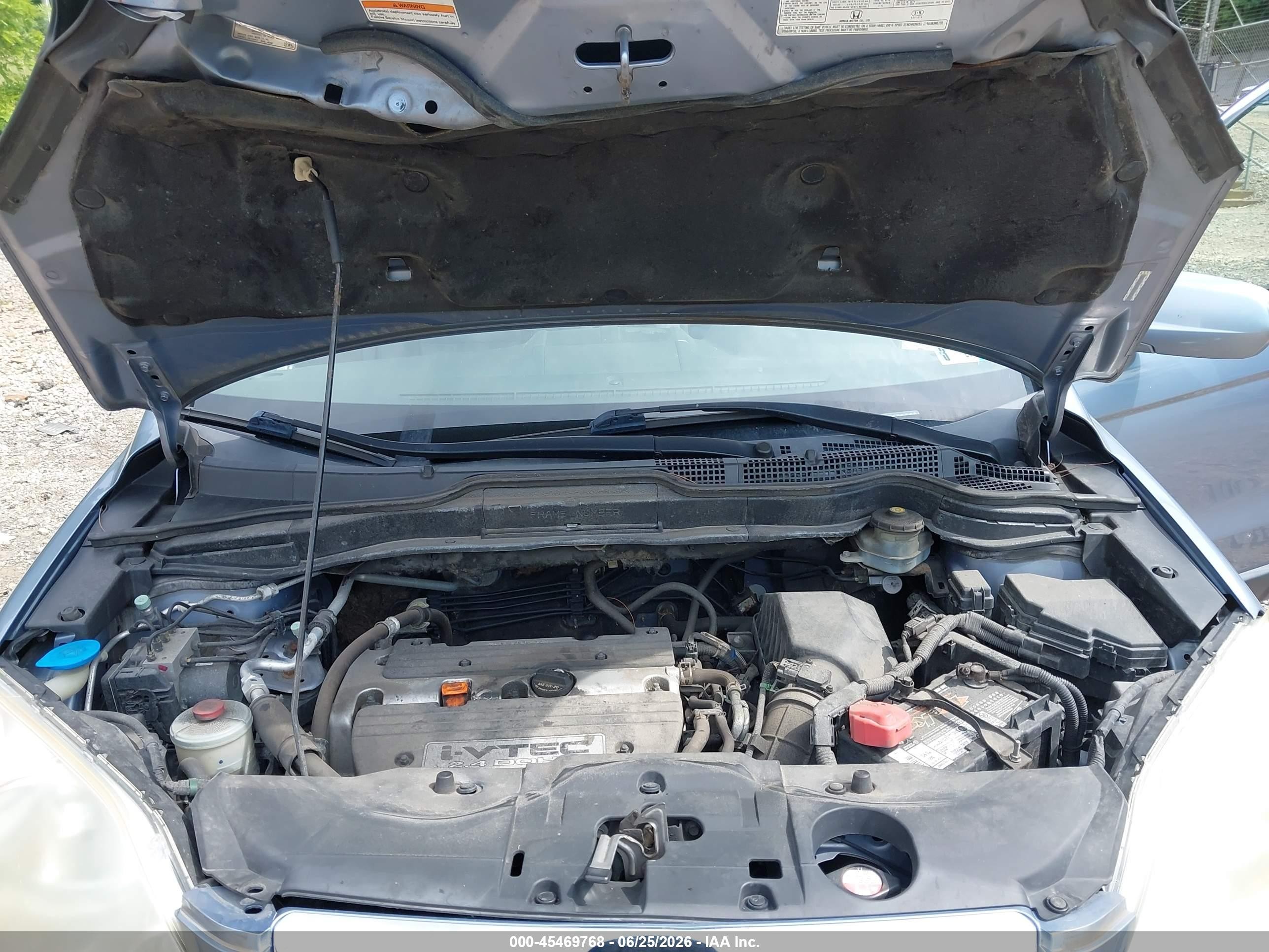 2007 Honda Cr-v Ex-l Серый vin: JHLRE48797C078970