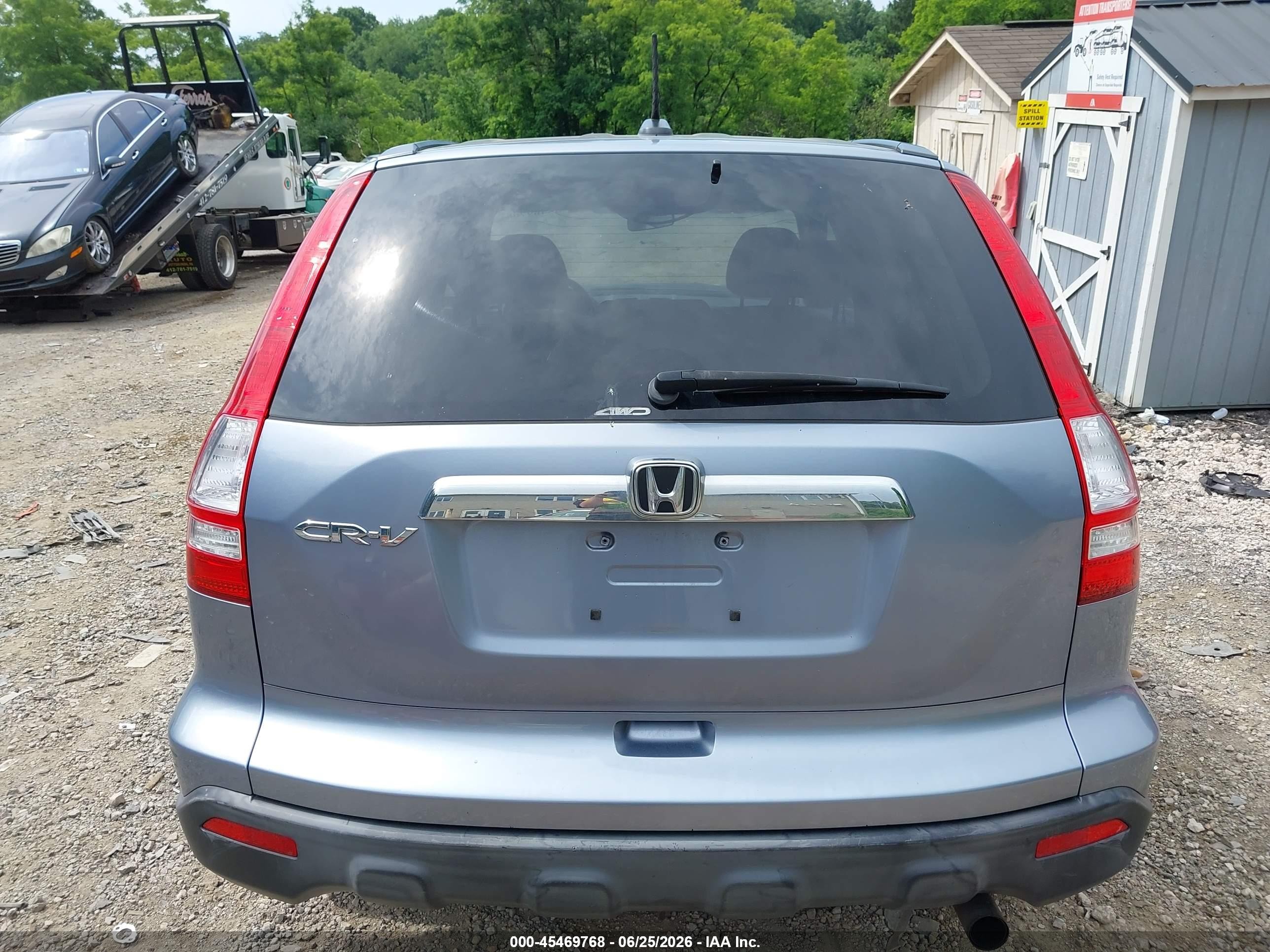 2007 Honda Cr-v Ex-l Серый vin: JHLRE48797C078970