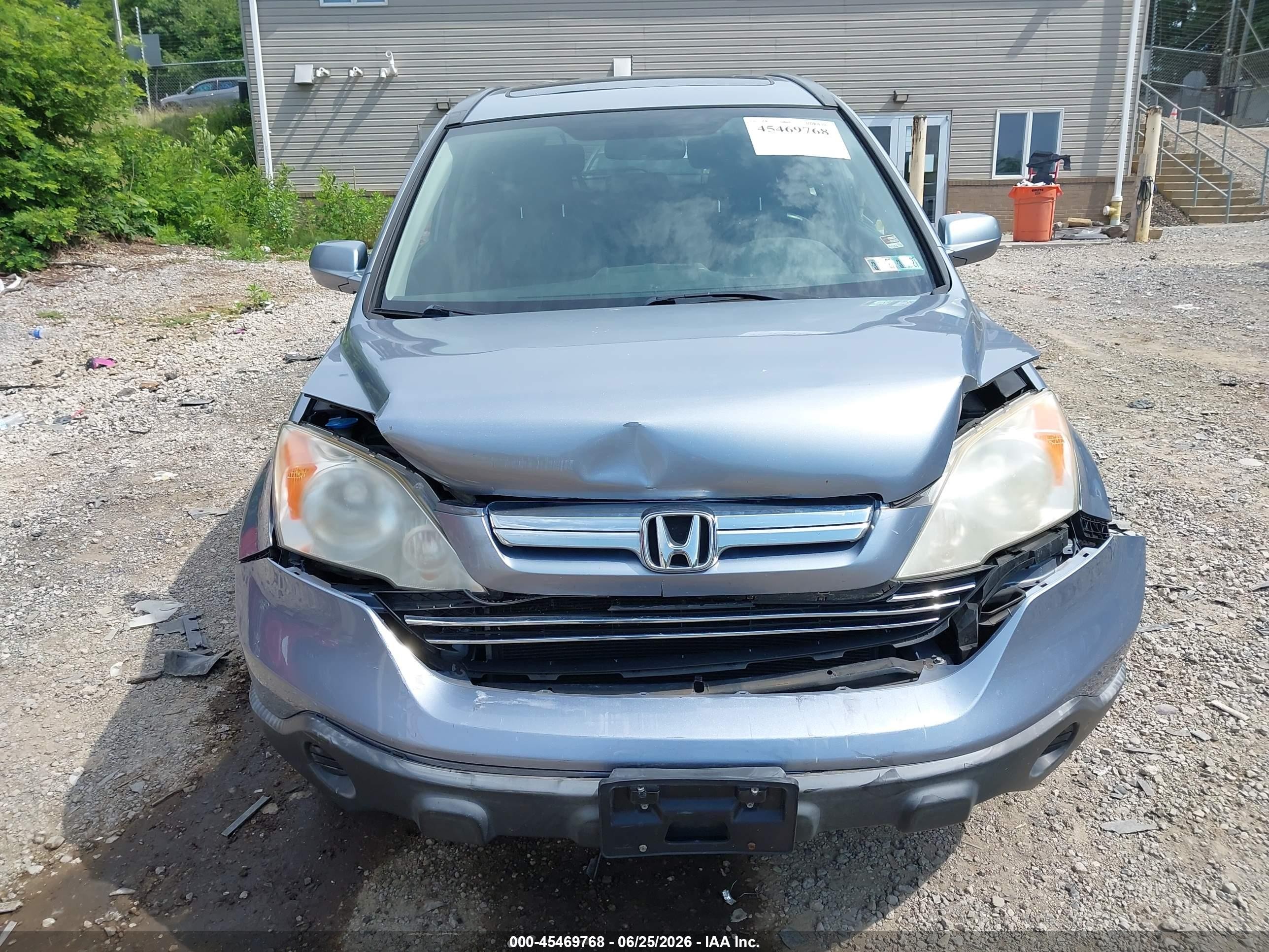 2007 Honda Cr-v Ex-l Серый vin: JHLRE48797C078970
