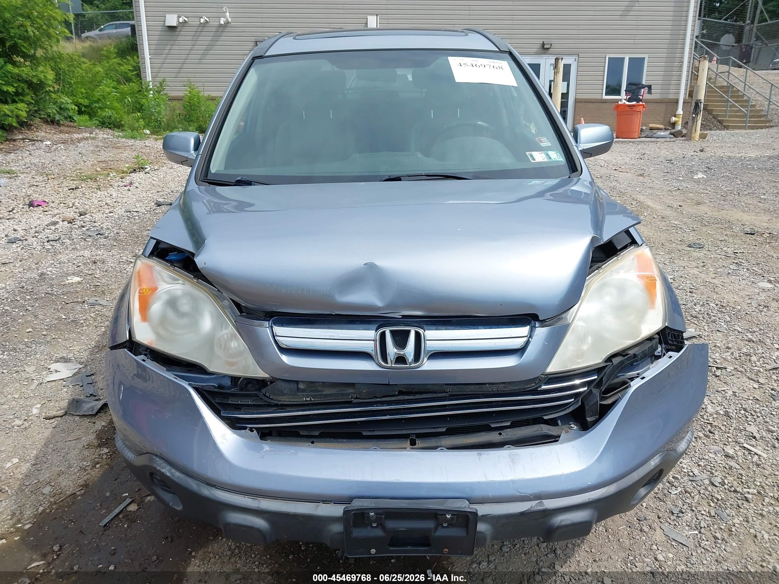 2007 Honda Cr-v Ex-l Серый vin: JHLRE48797C078970