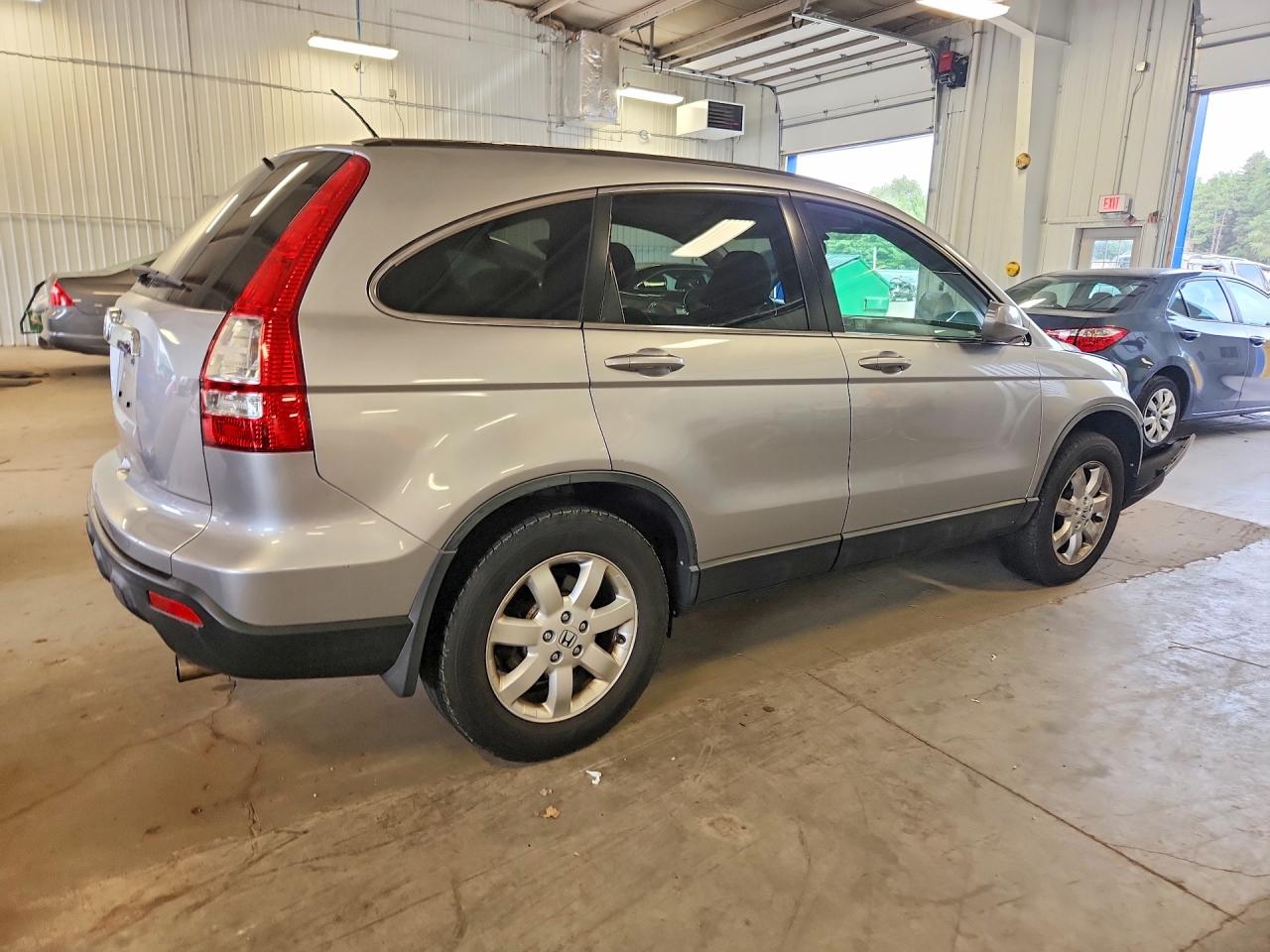 2007 Honda Cr-v Exl Silver vin: JHLRE48797C084851