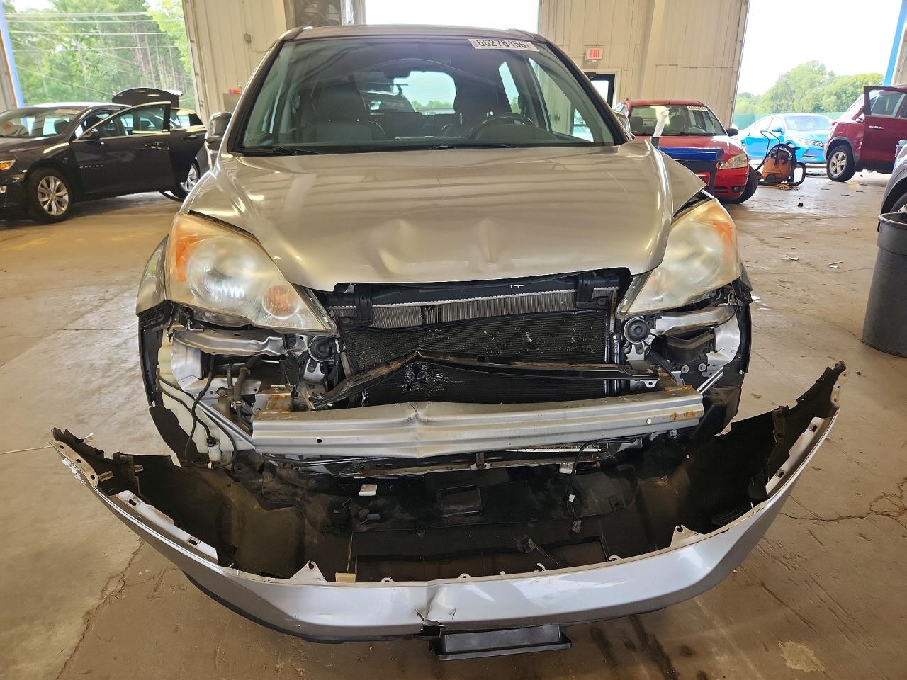 2007 Honda Cr-v Exl Silver vin: JHLRE48797C084851