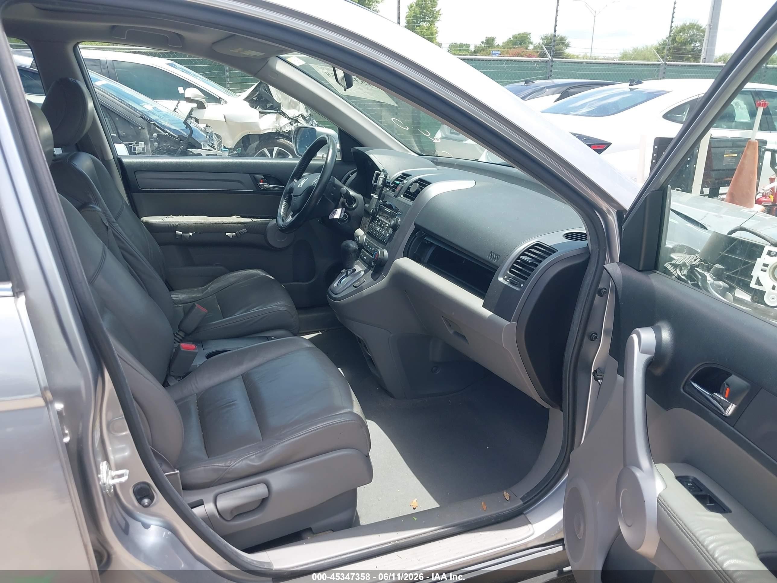 2007 Honda Cr-v Ex-l Silver vin: JHLRE48797C085286