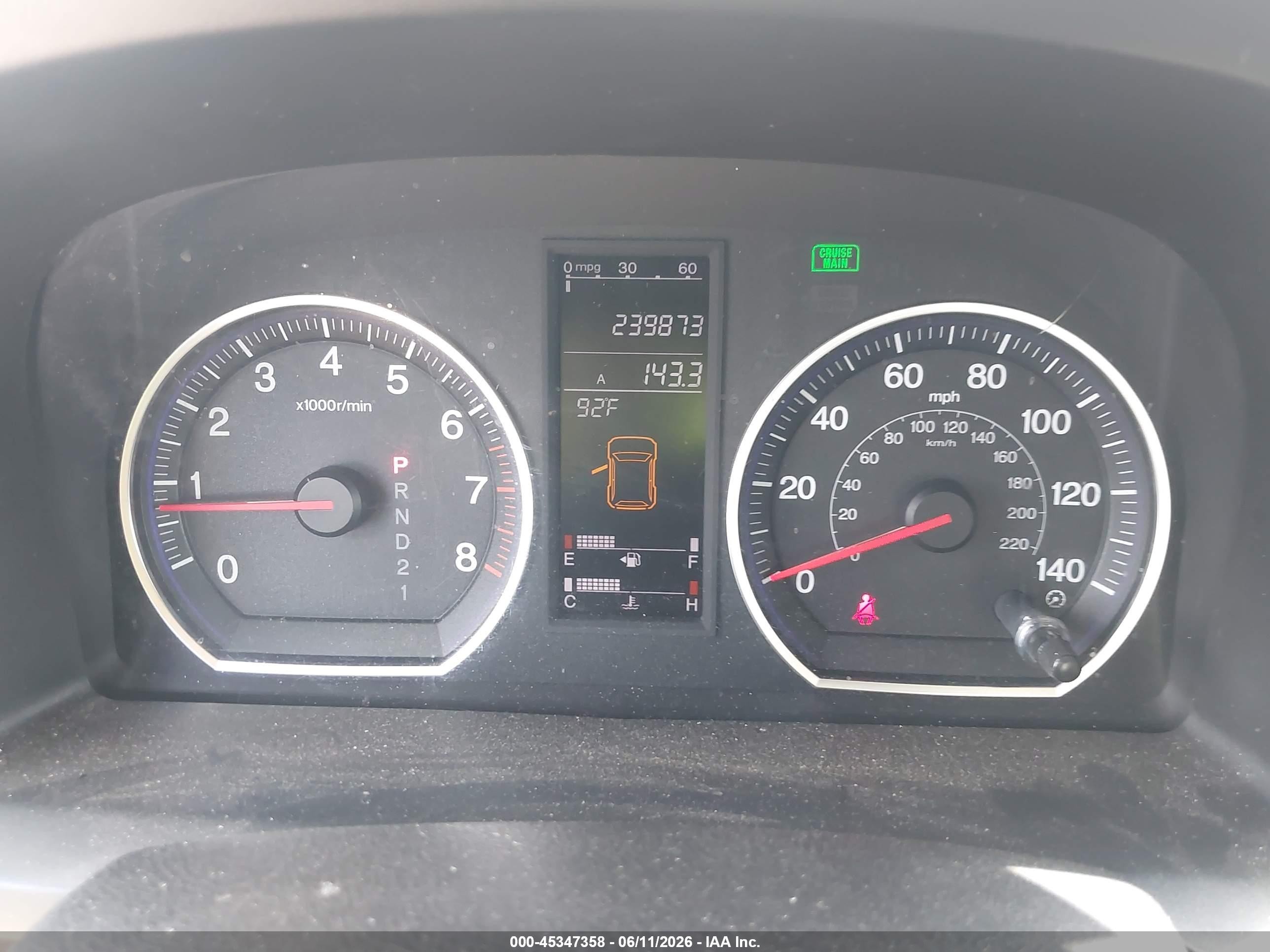 2007 Honda Cr-v Ex-l Silver vin: JHLRE48797C085286