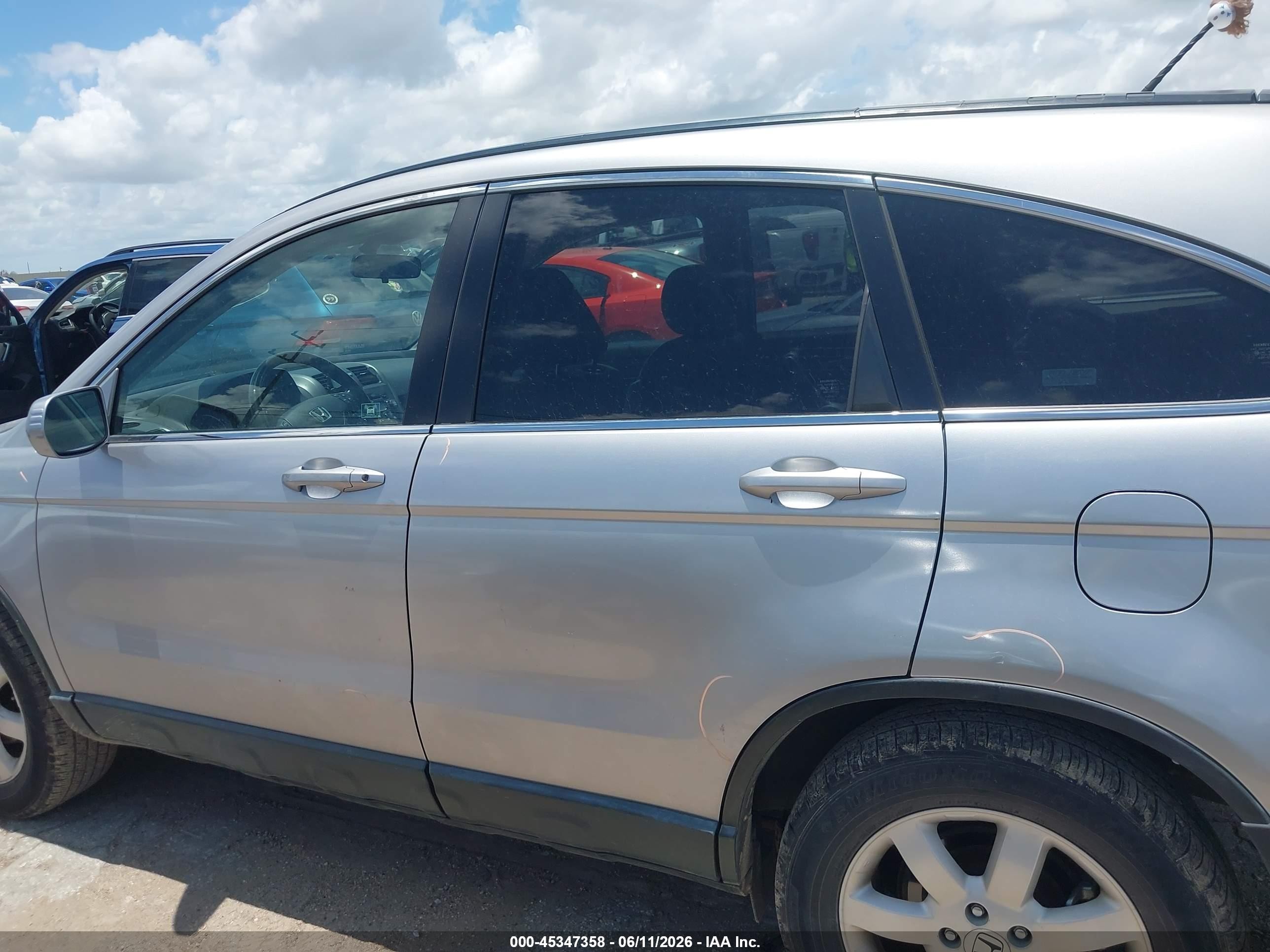 2007 Honda Cr-v Ex-l Silver vin: JHLRE48797C085286